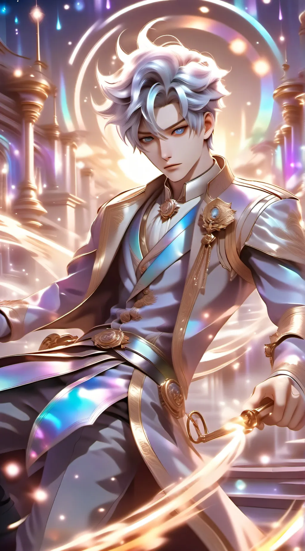 ai character: Prince Anthony  background