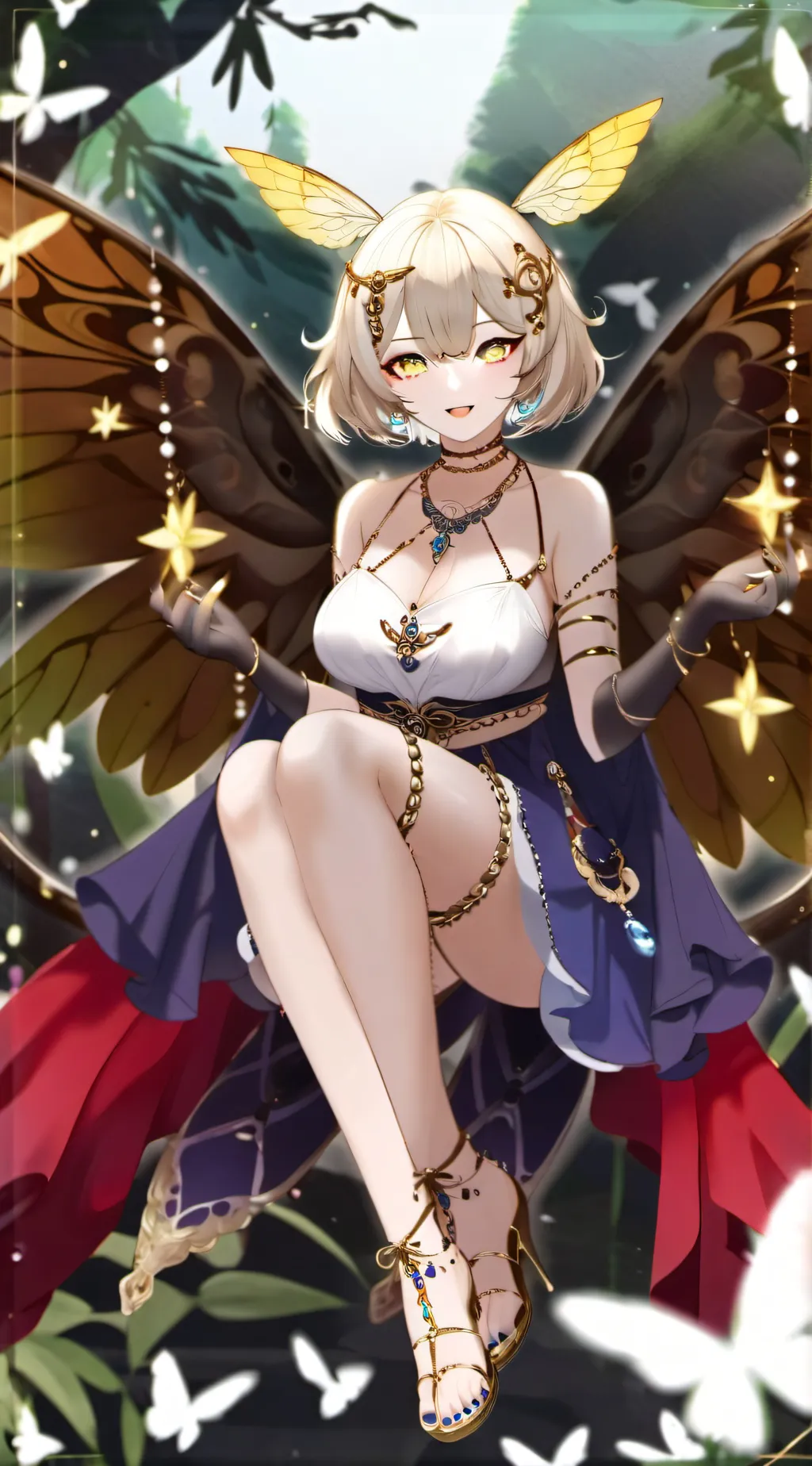 ai character: Sanagi Yuzu background