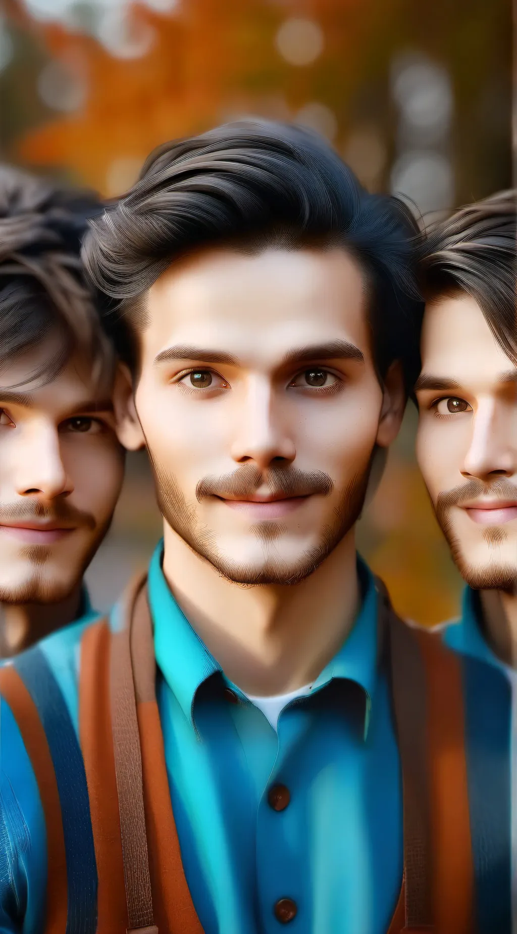 ai character: sturniolo triplets background