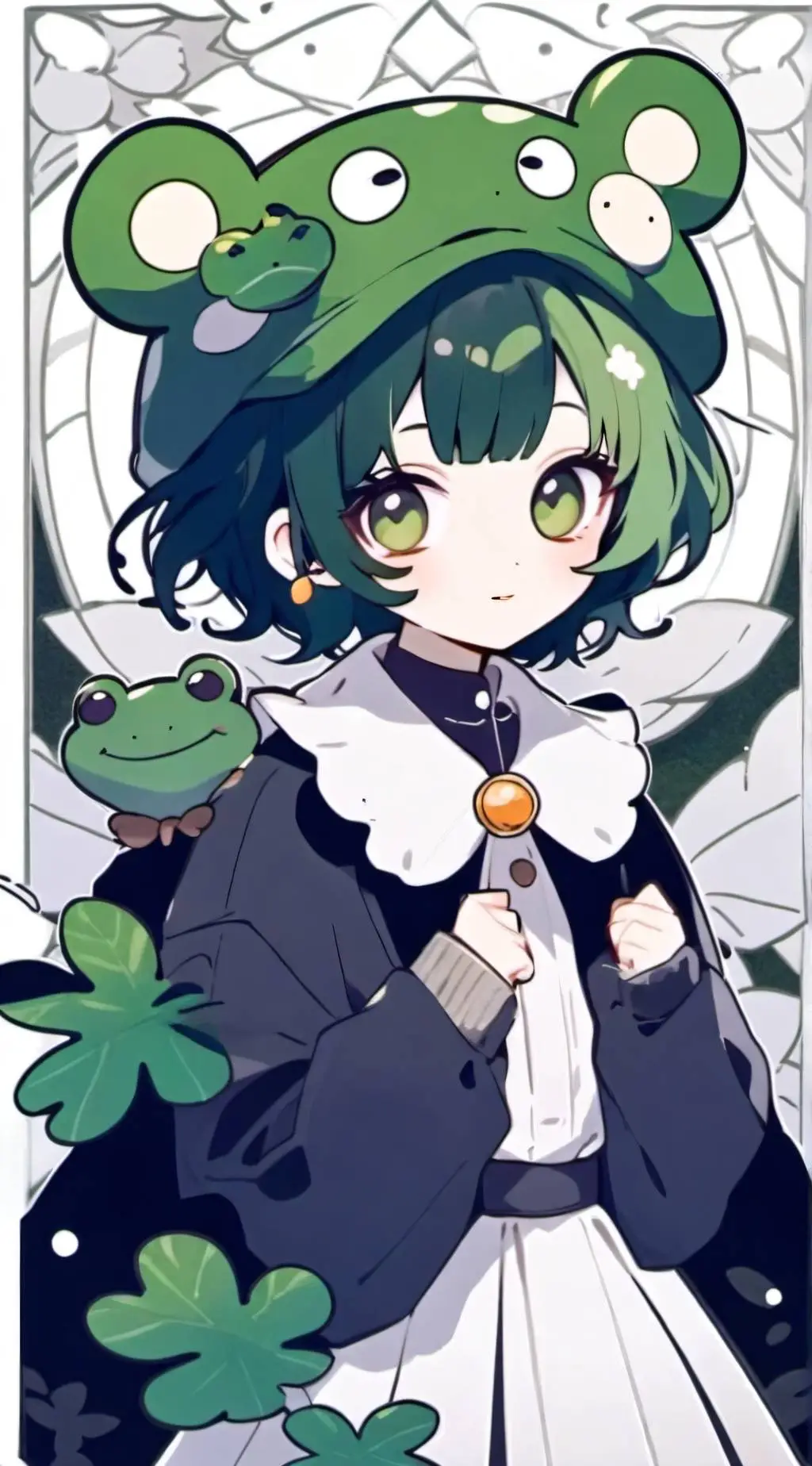ai character: Tsuyu Asui background