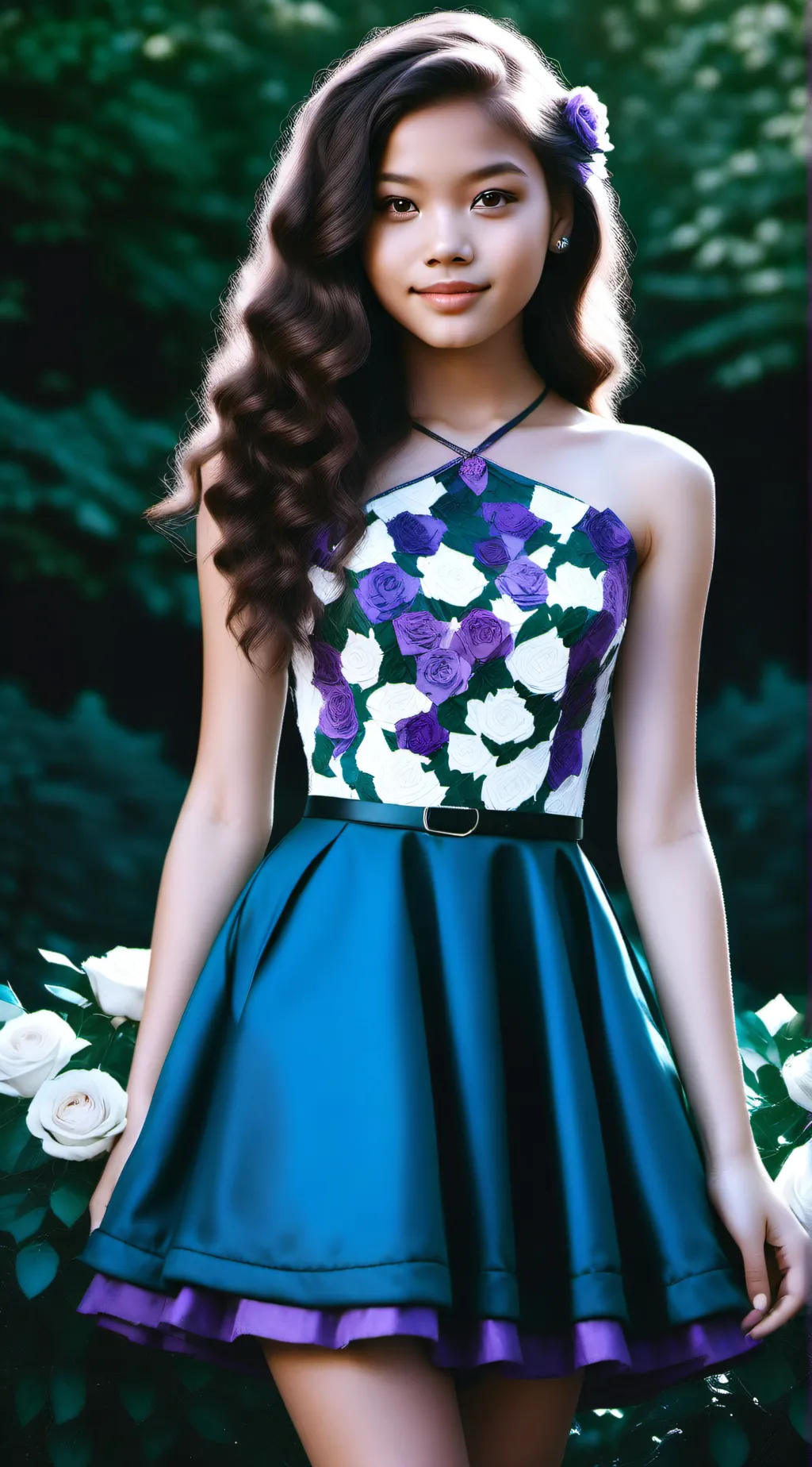 ai character: Ivory background