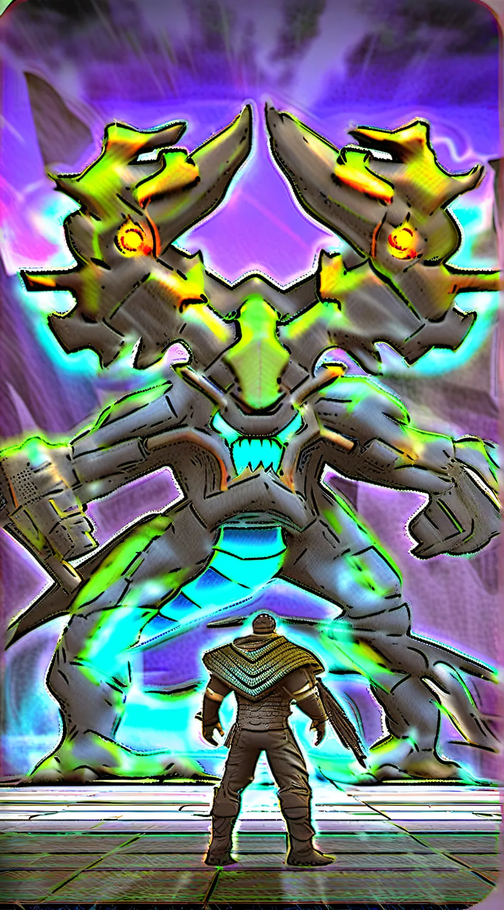 ai character: Mech mission background