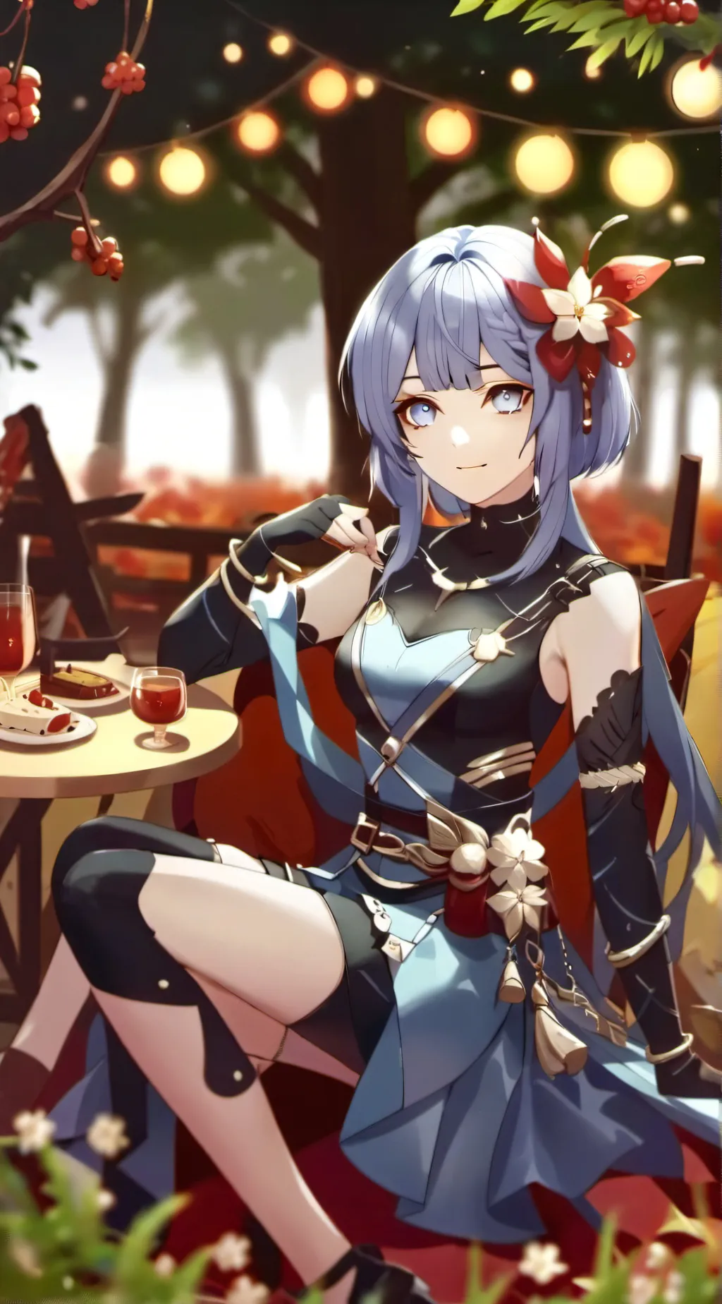 ai character: Evelyn background