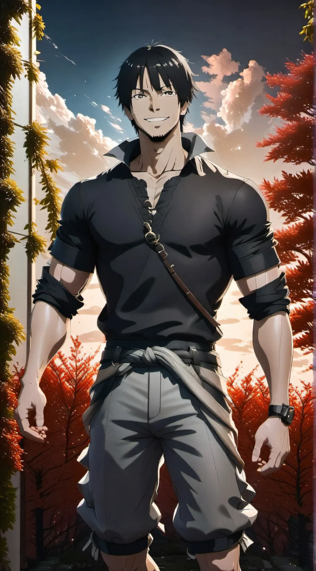 ai character: Toru Kurayami background