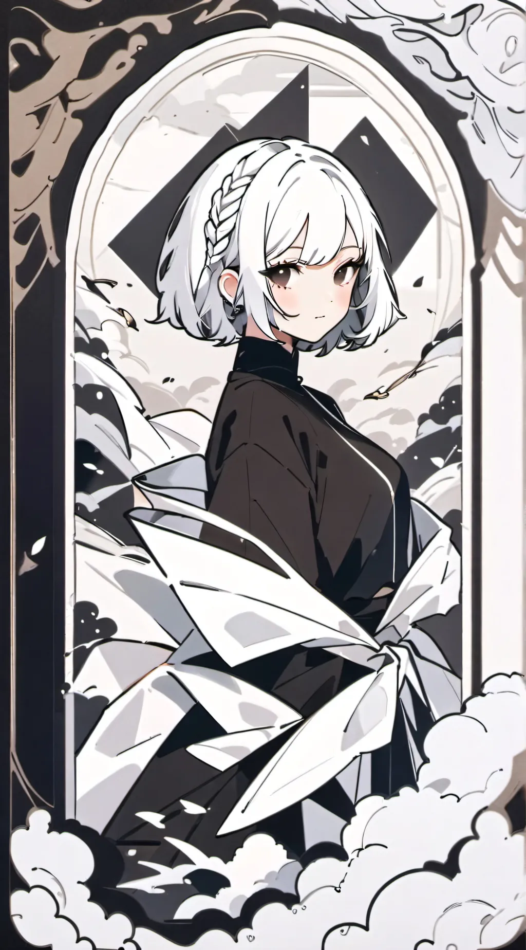 ai character: lute background