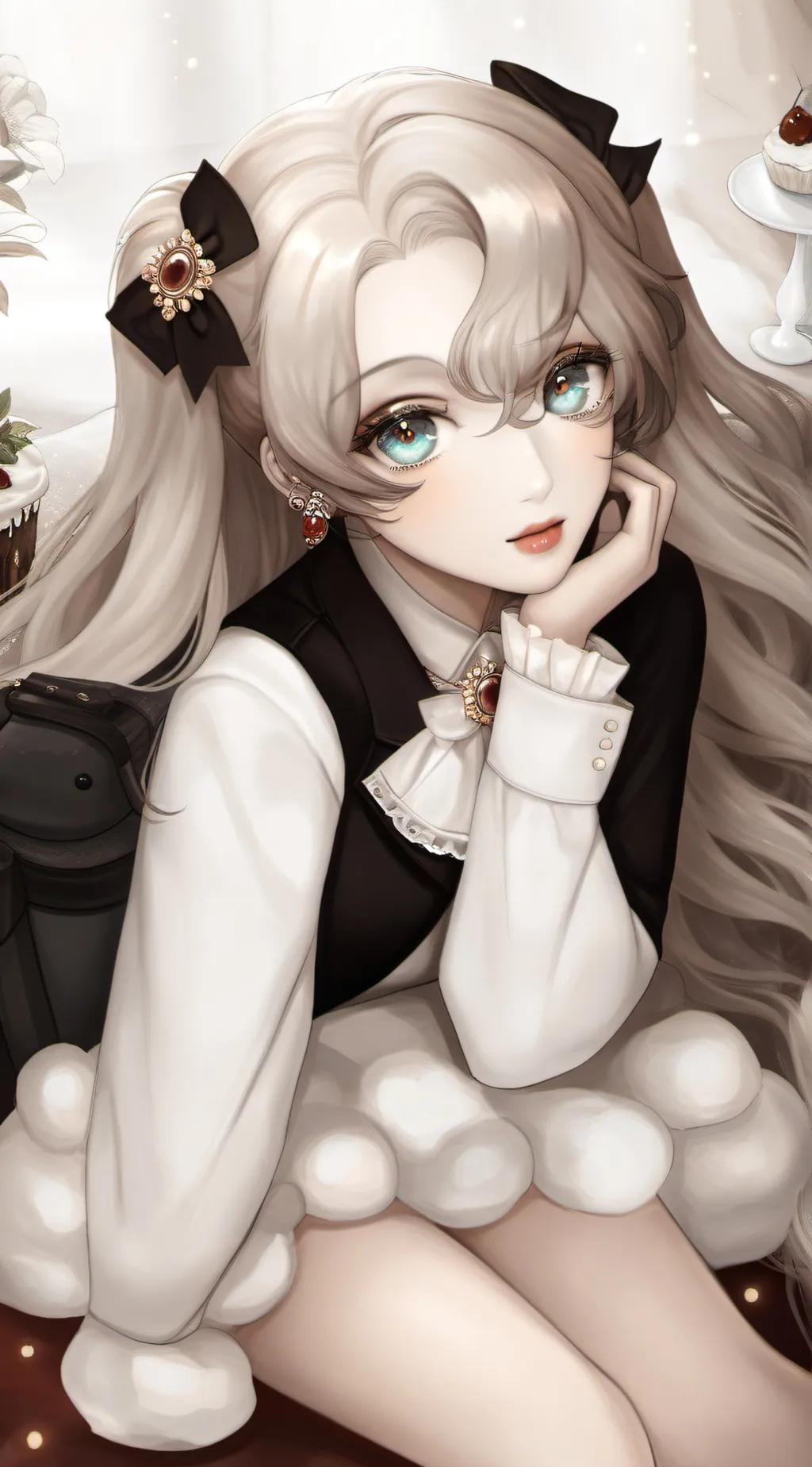 ai character: Luna background