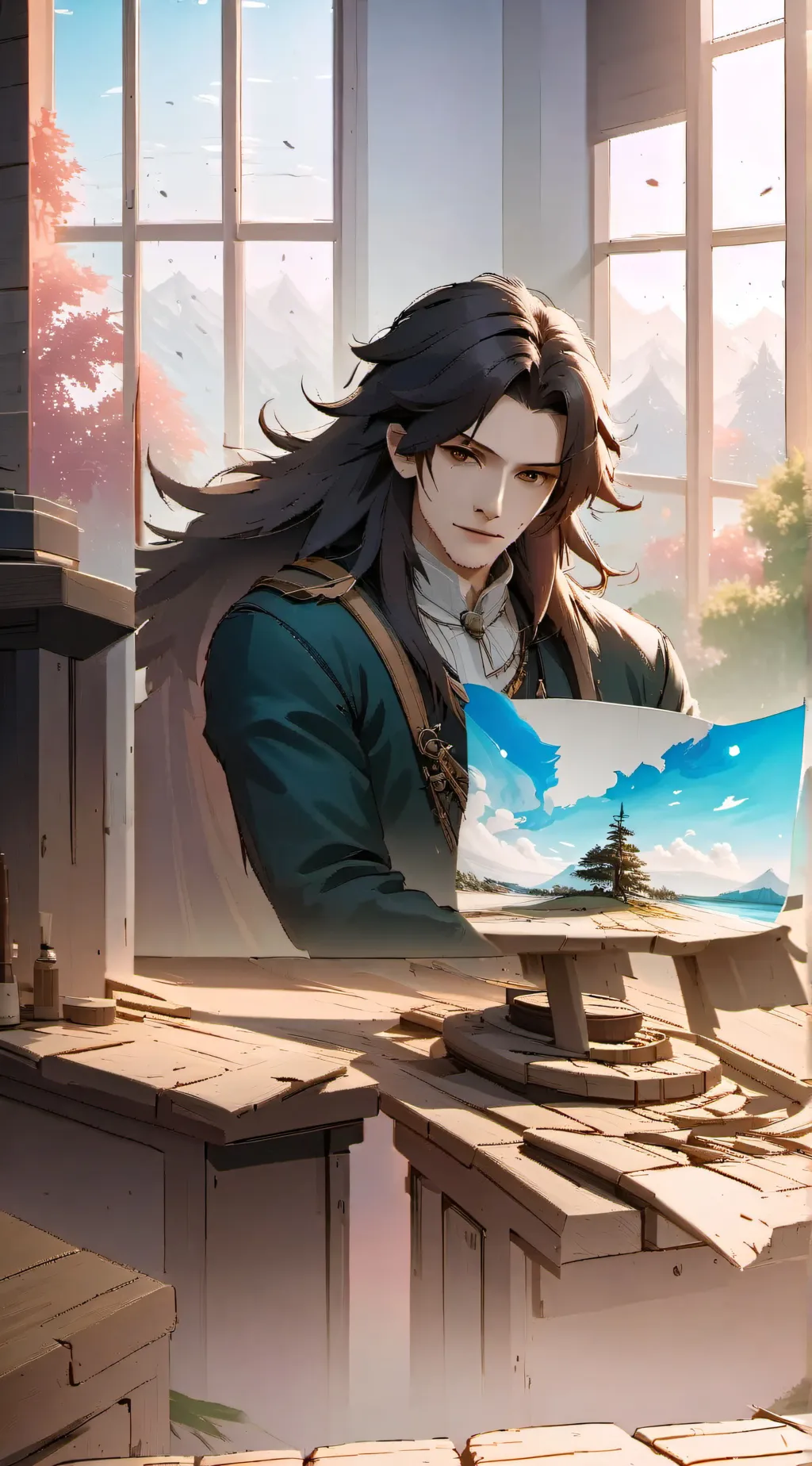 ai character: five background