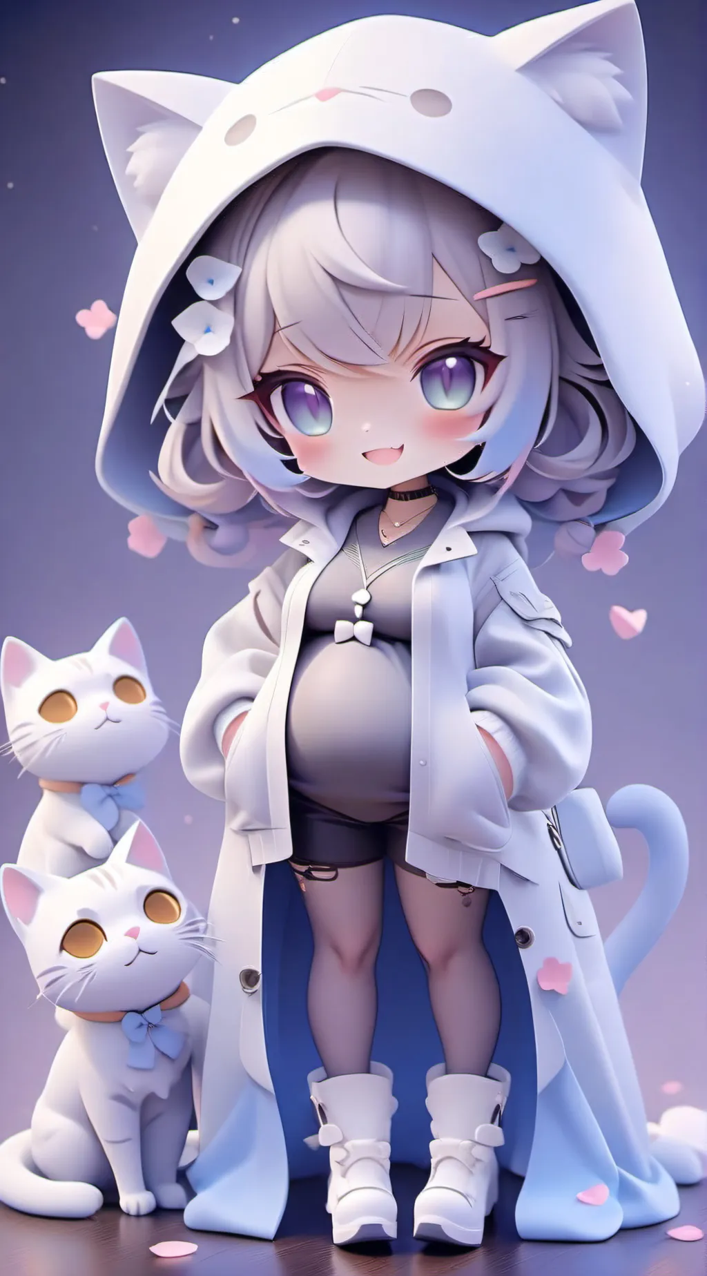 ai character: ? background