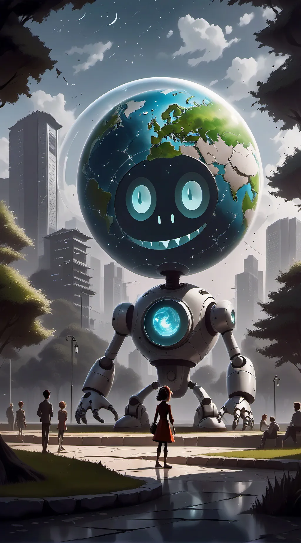 ai character: Mr.Planet's school background