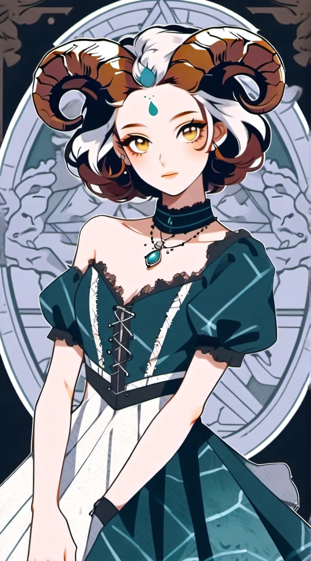 ai character: Aries background