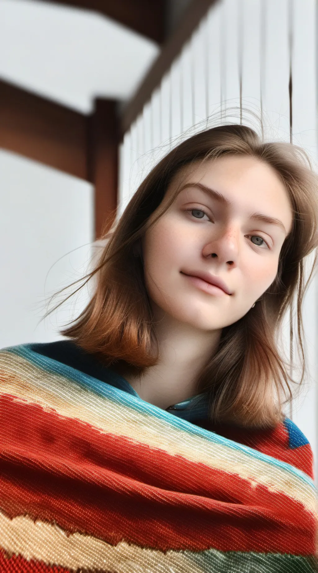 ai character: Hailey  background