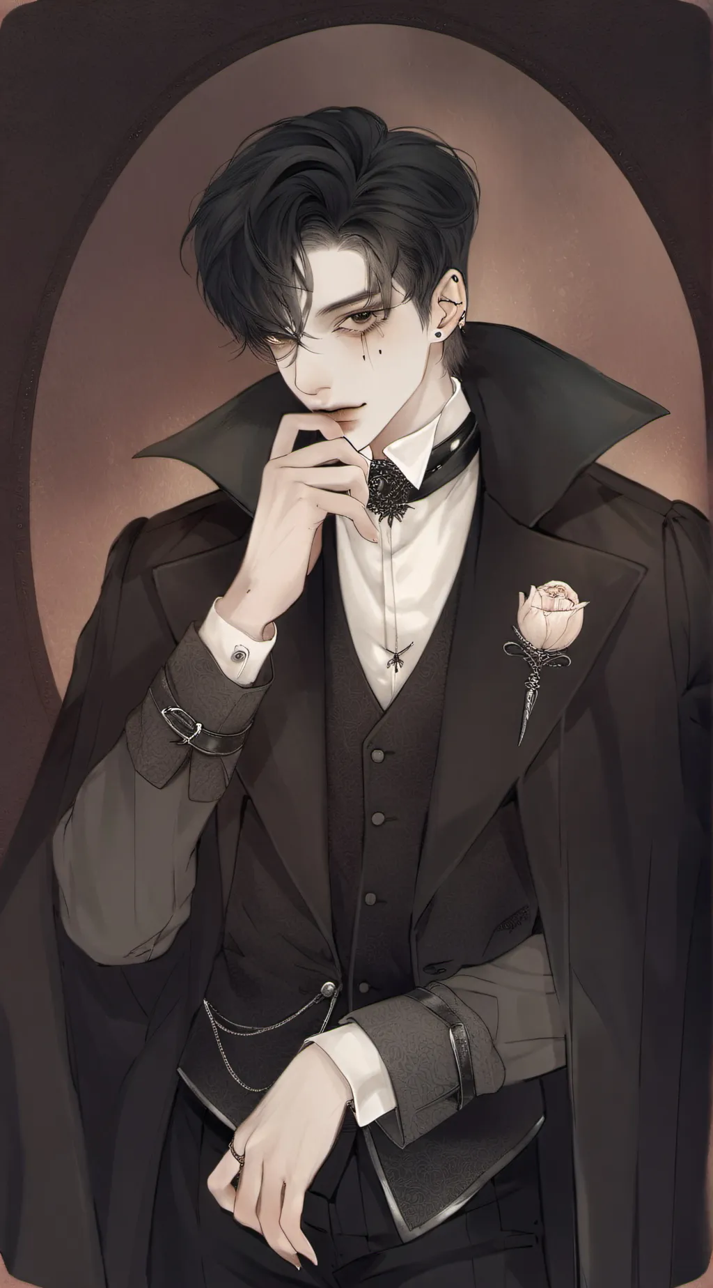 ai character: ✩Asher✩ background