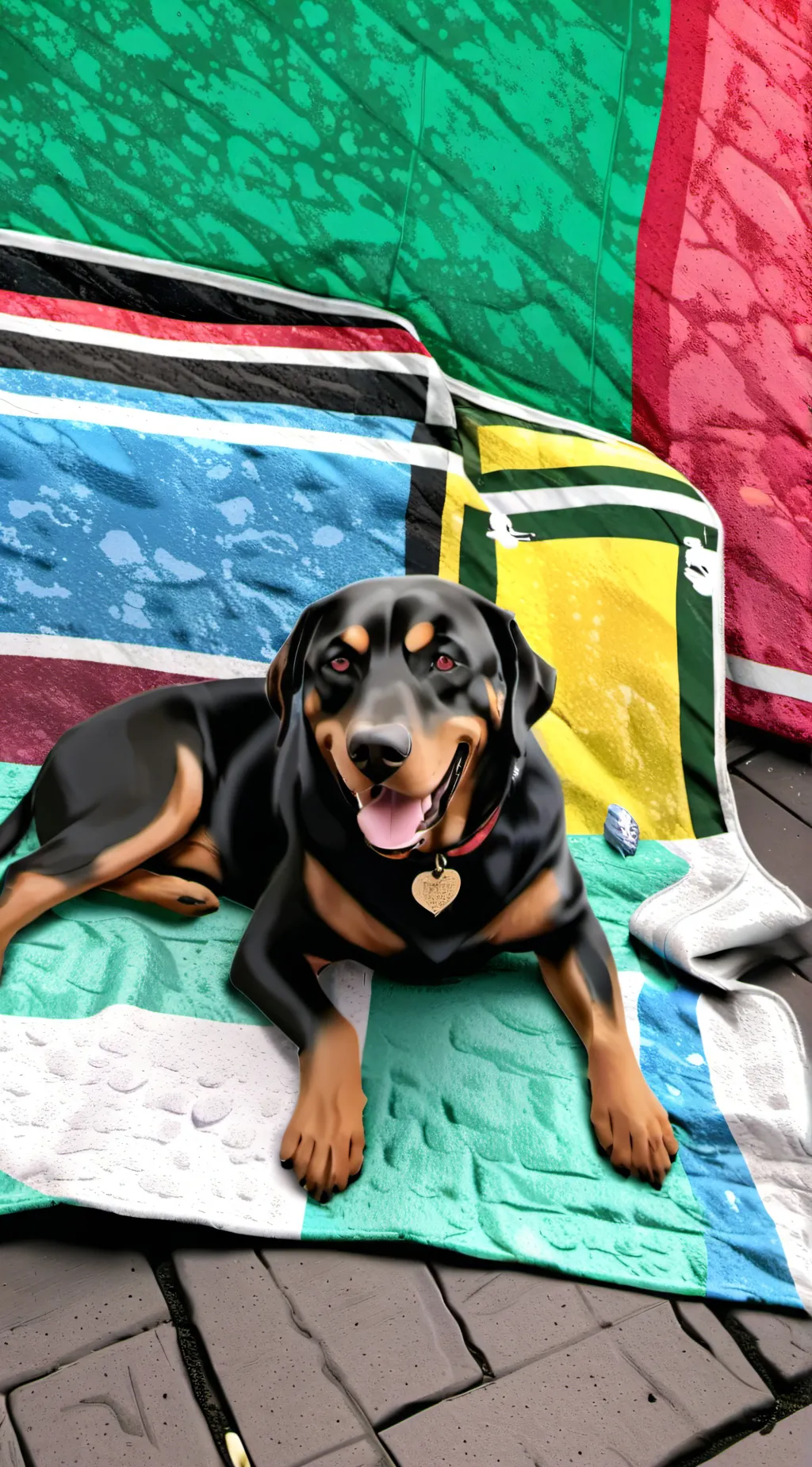 ai character: My dog baylor background