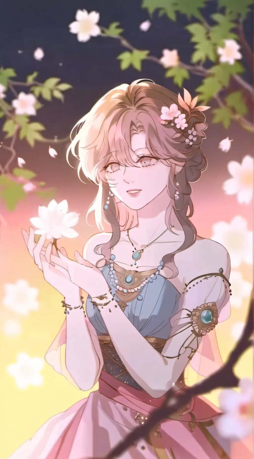 ai character: kira background