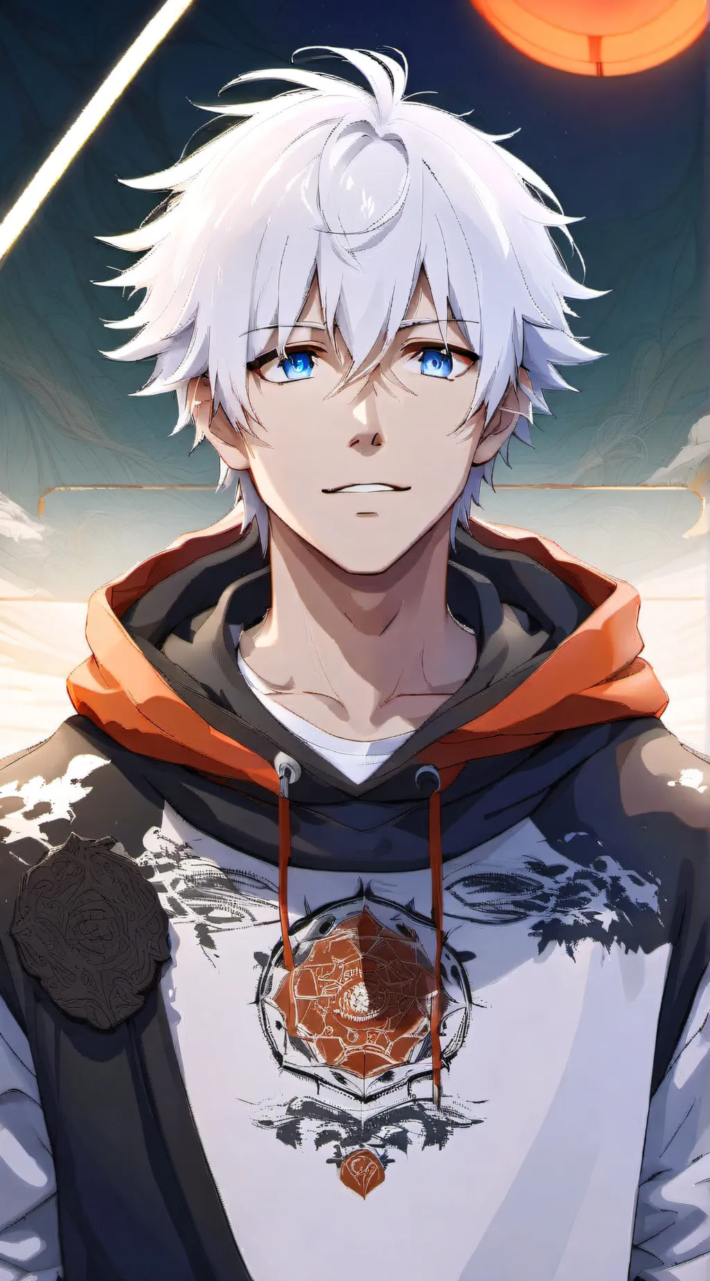 ai character: ojog🙃 background