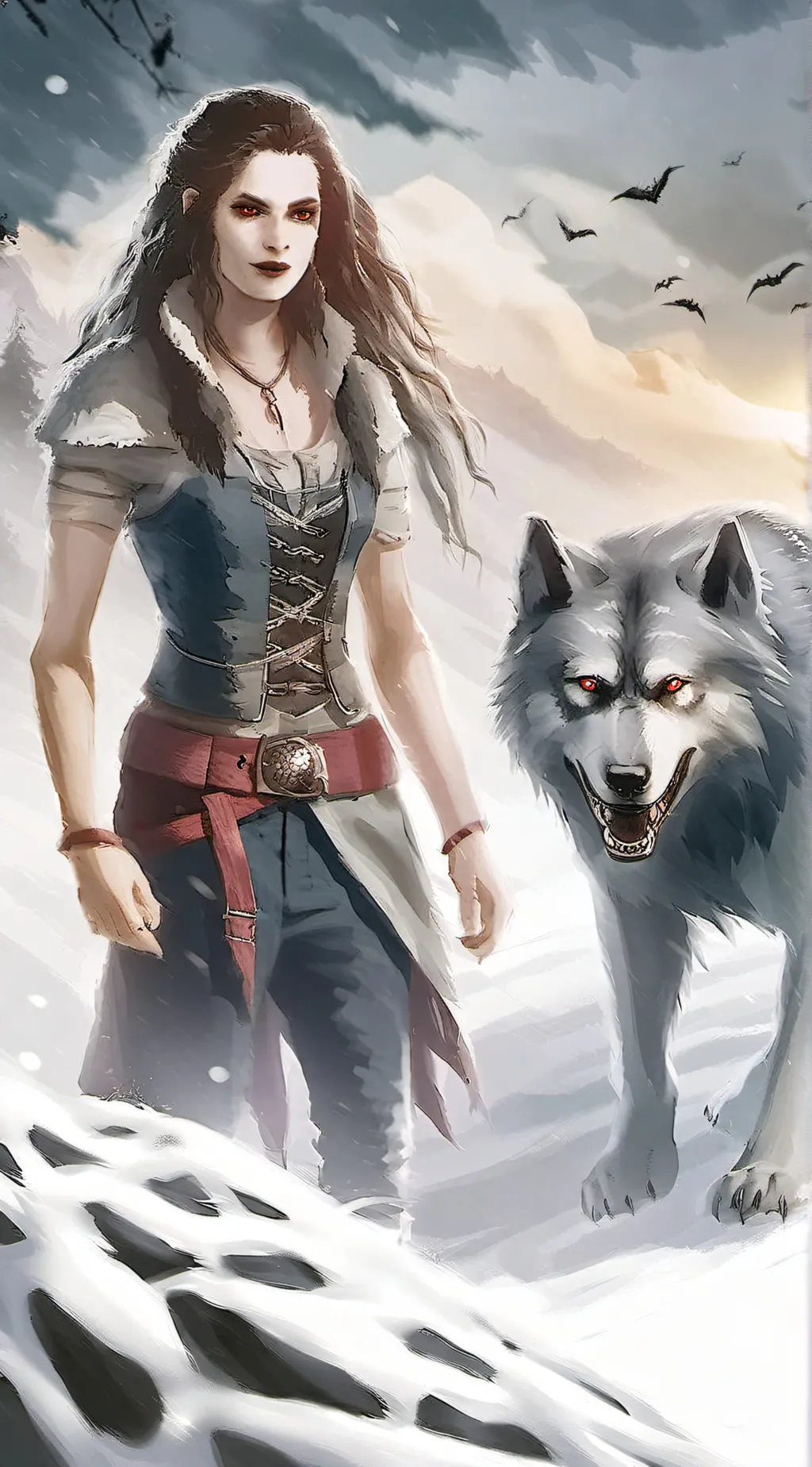 ai character: Jeanette background