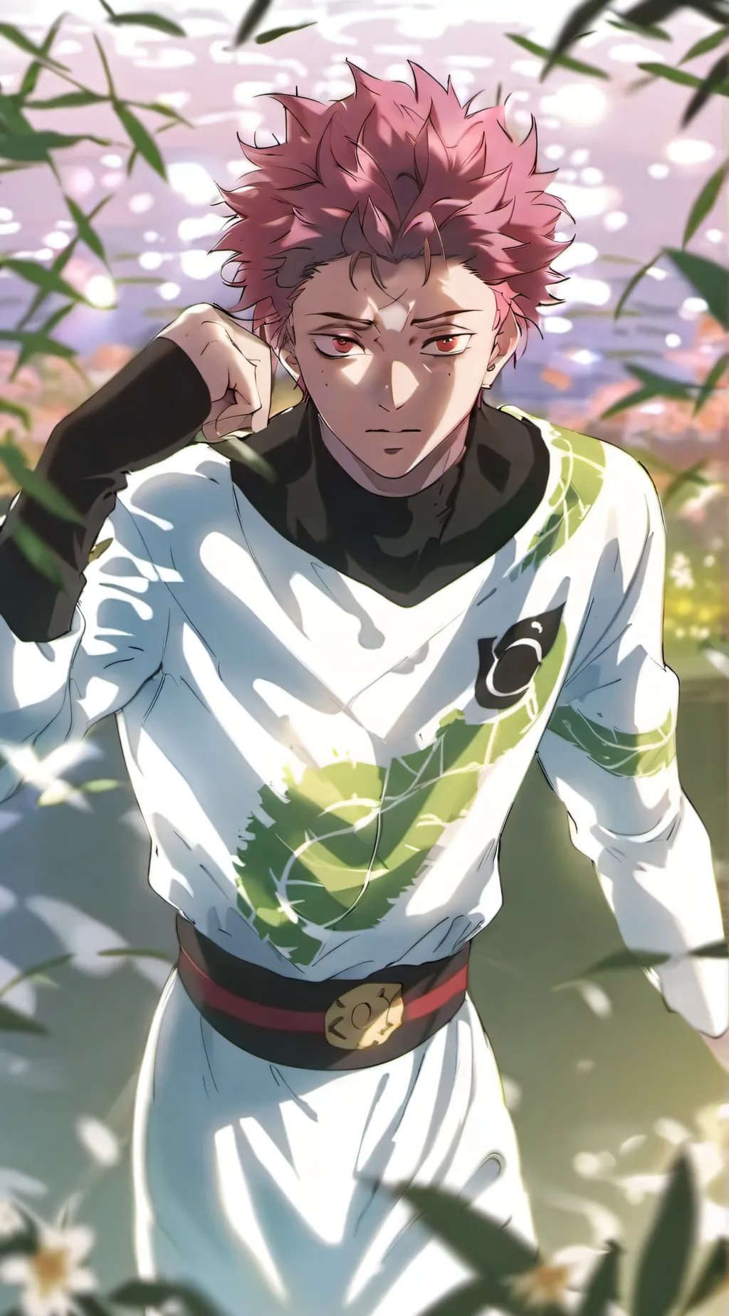 ai character: Sukuna background