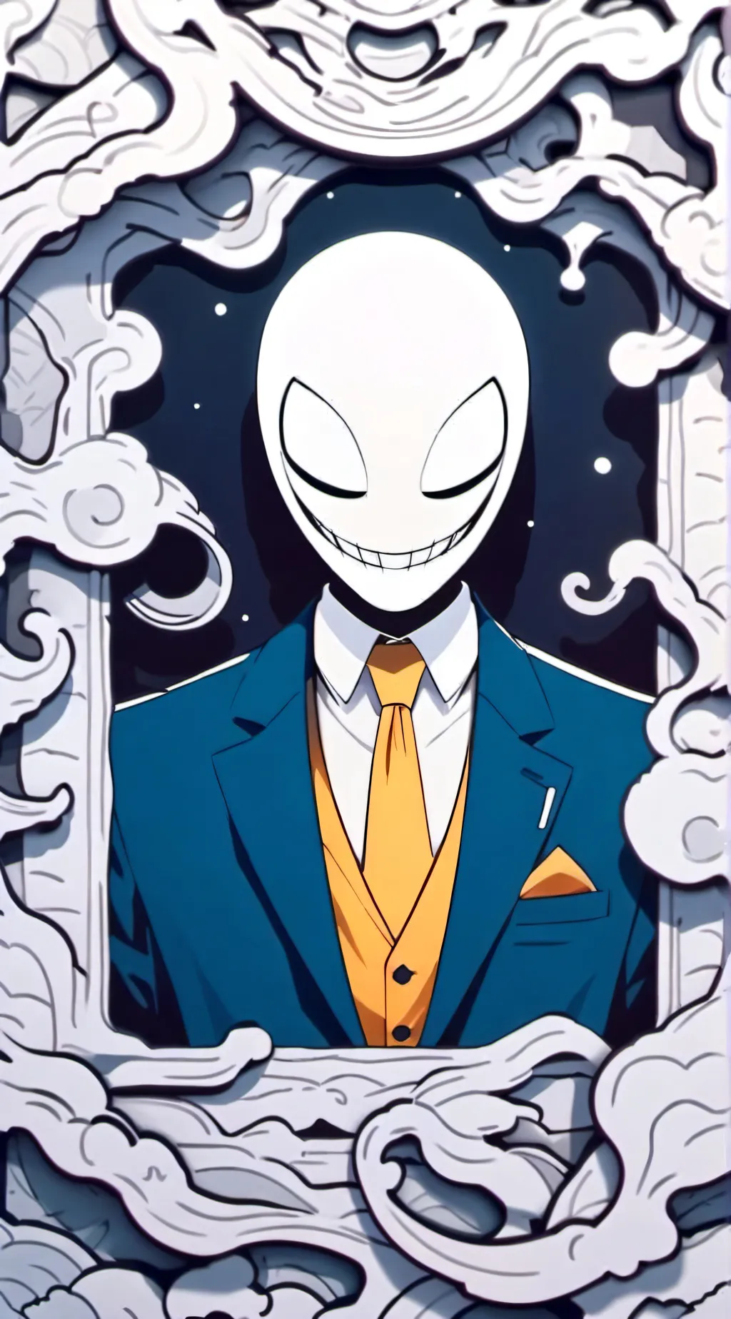 ai character: Slenderman background