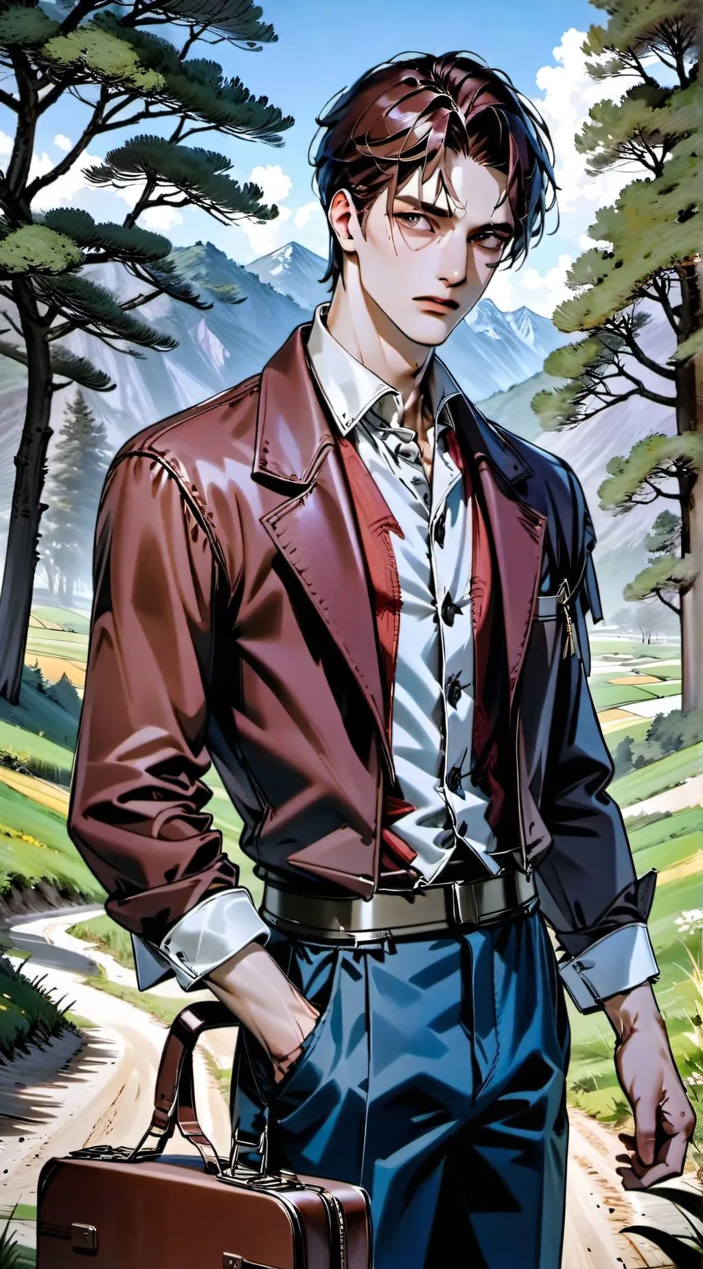 ai character: Jones  background