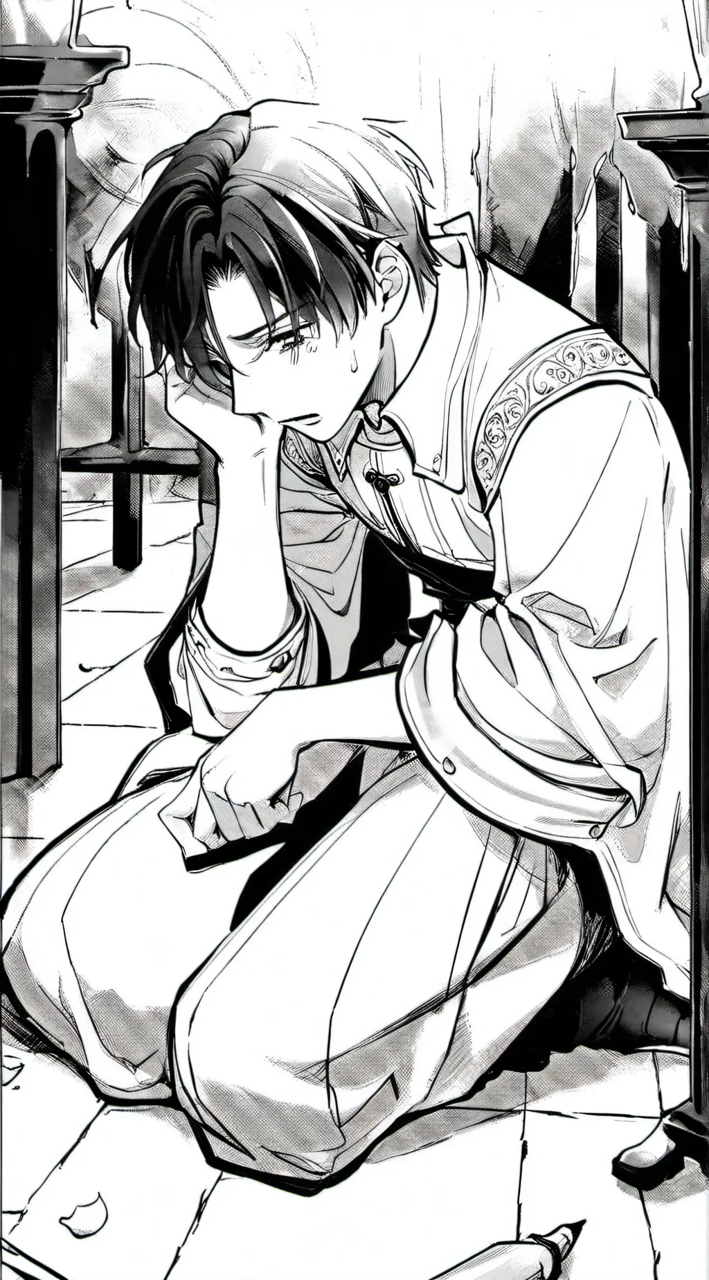 ai character: Louis background