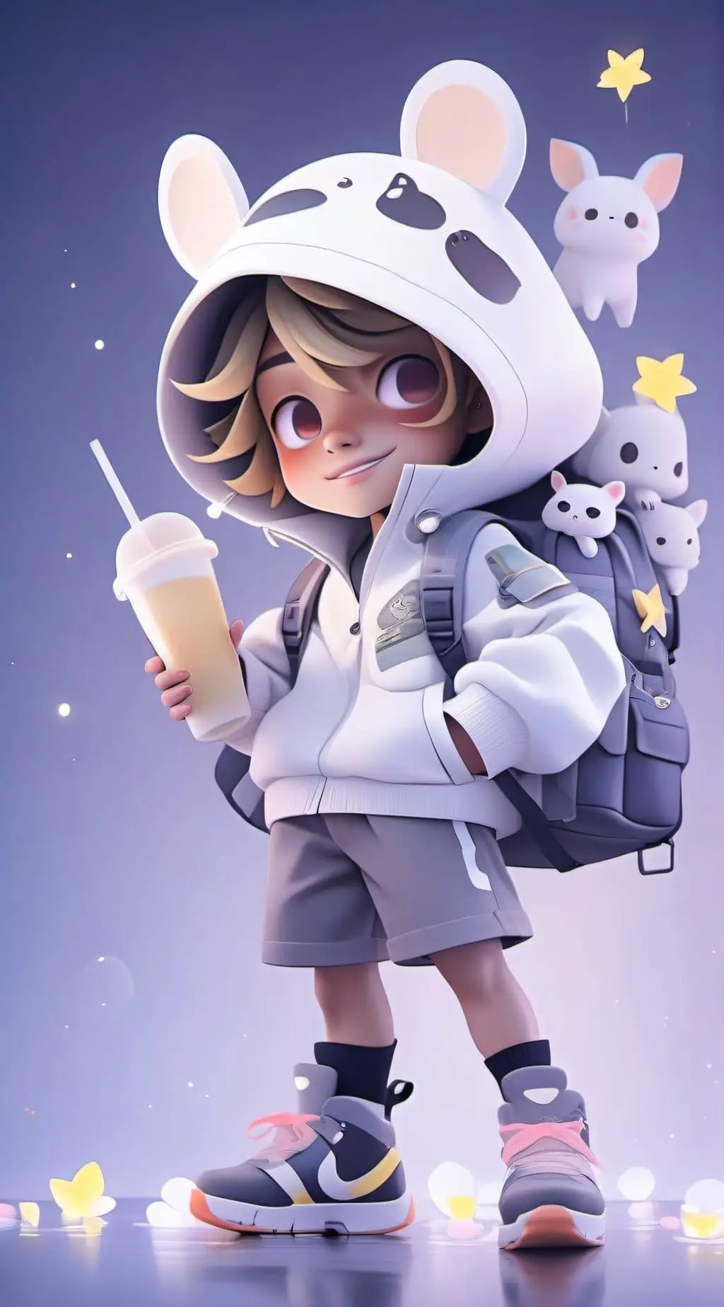 ai character: Hdhhdhdhdhhx background