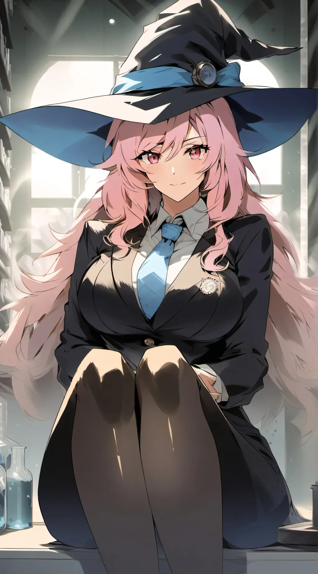 ai character: Claire "Blue Moon" background