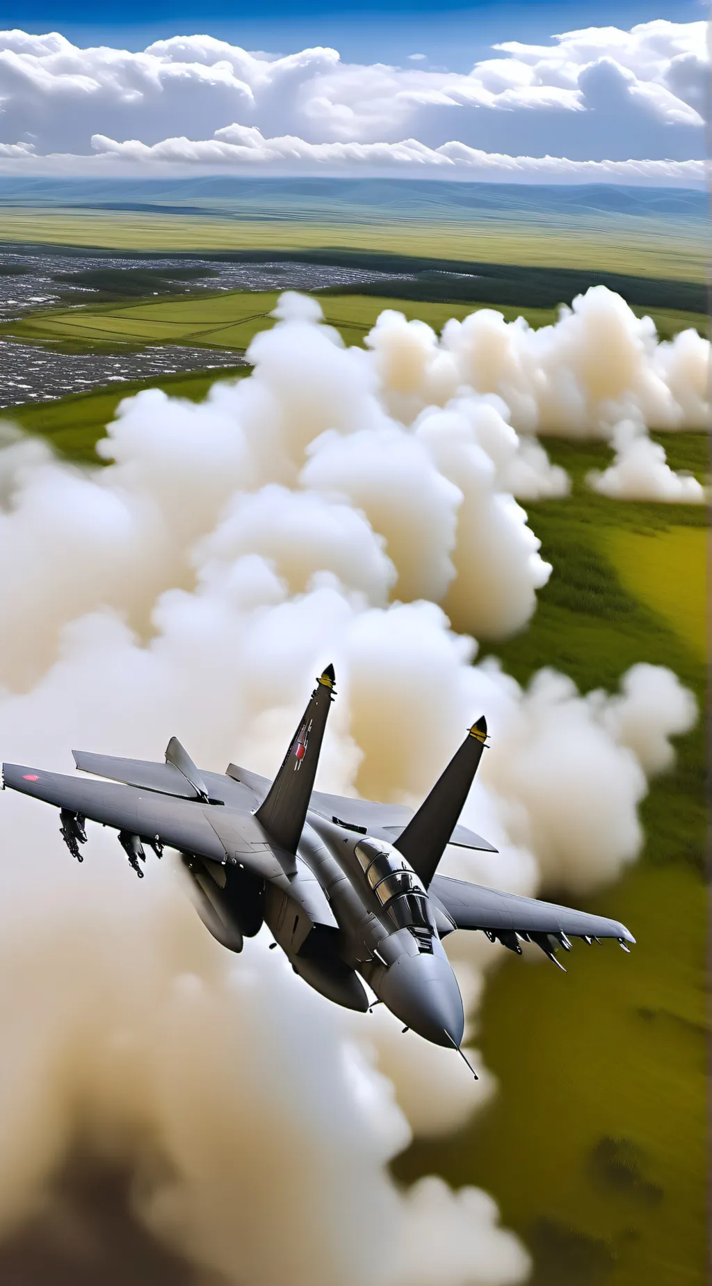 ai character: The war background