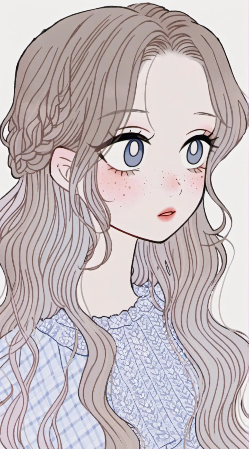 ai character: sky background