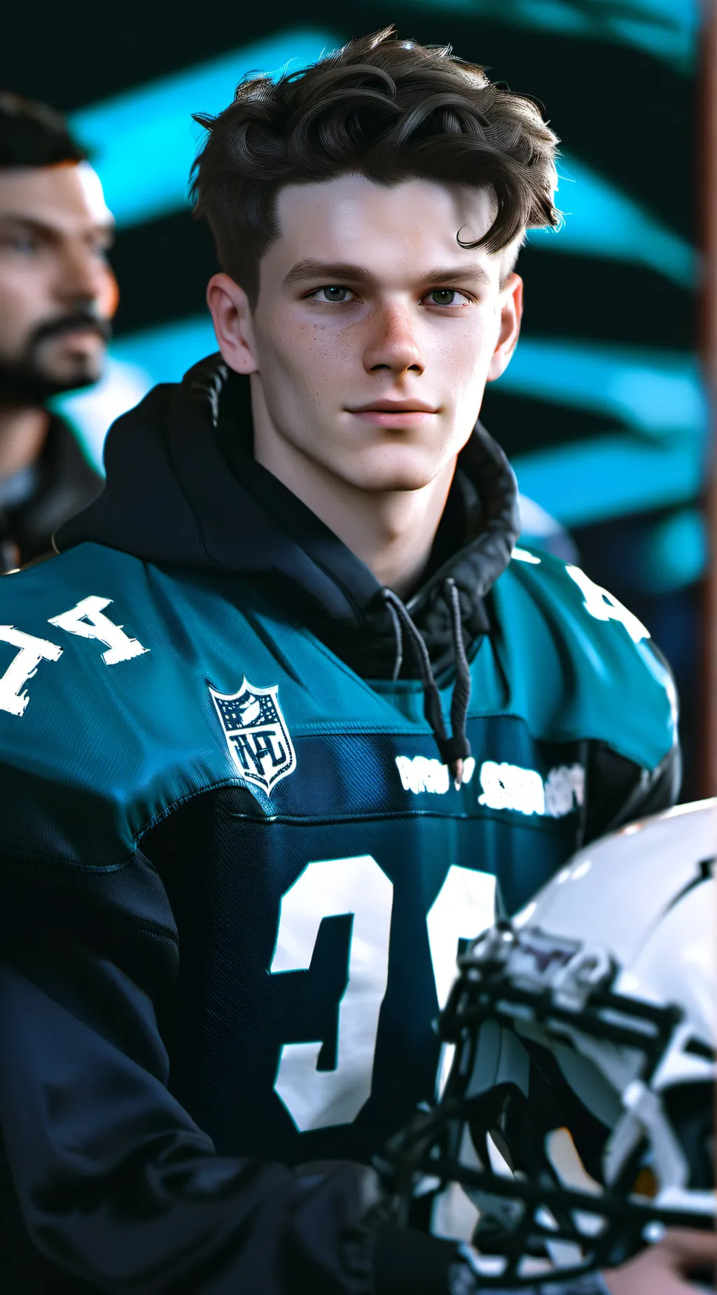 ai character: adam background