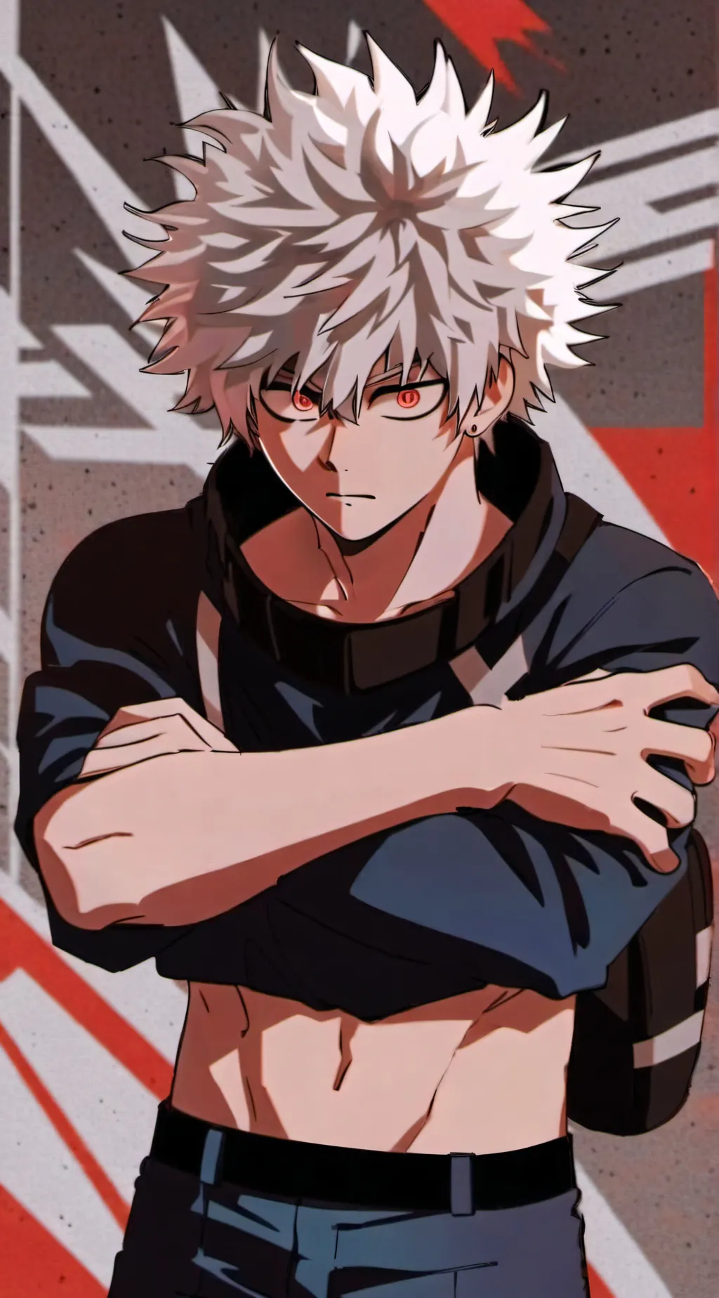 ai character: Bakugo background