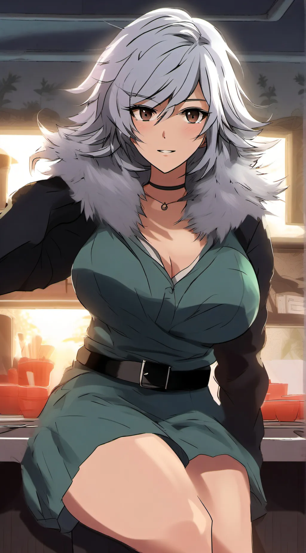 ai character: Aria background