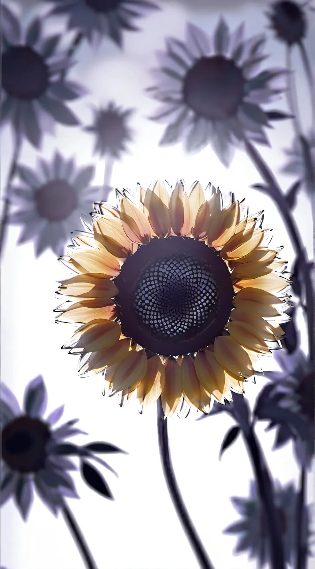 ai character: 🌻sunflower🌻 background