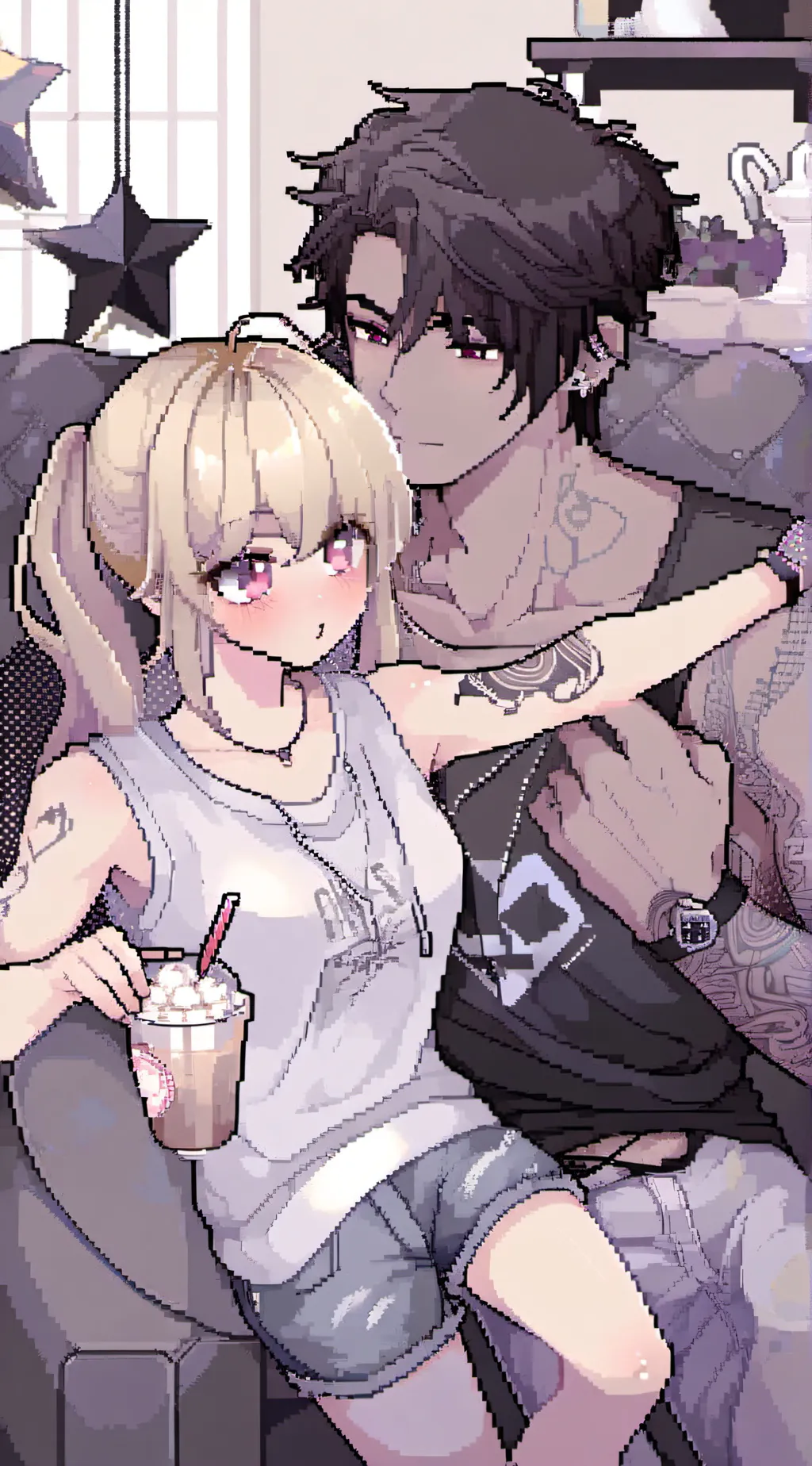 ai character: Damien background