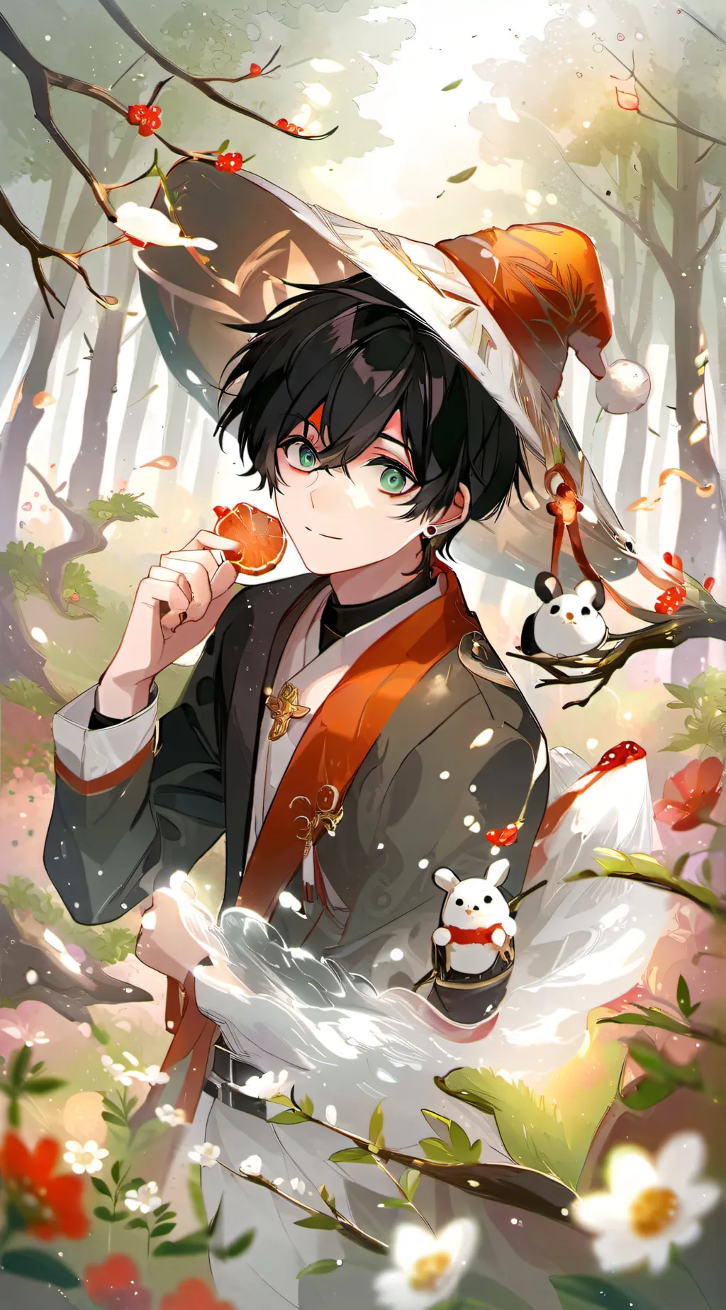 ai character: Izuku midoriya  background