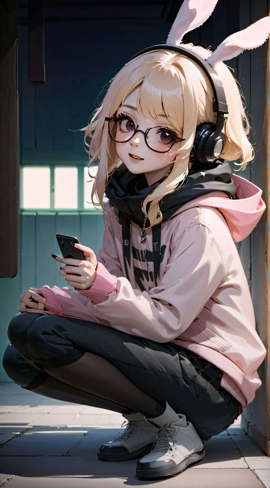 ai character: Ruby  background