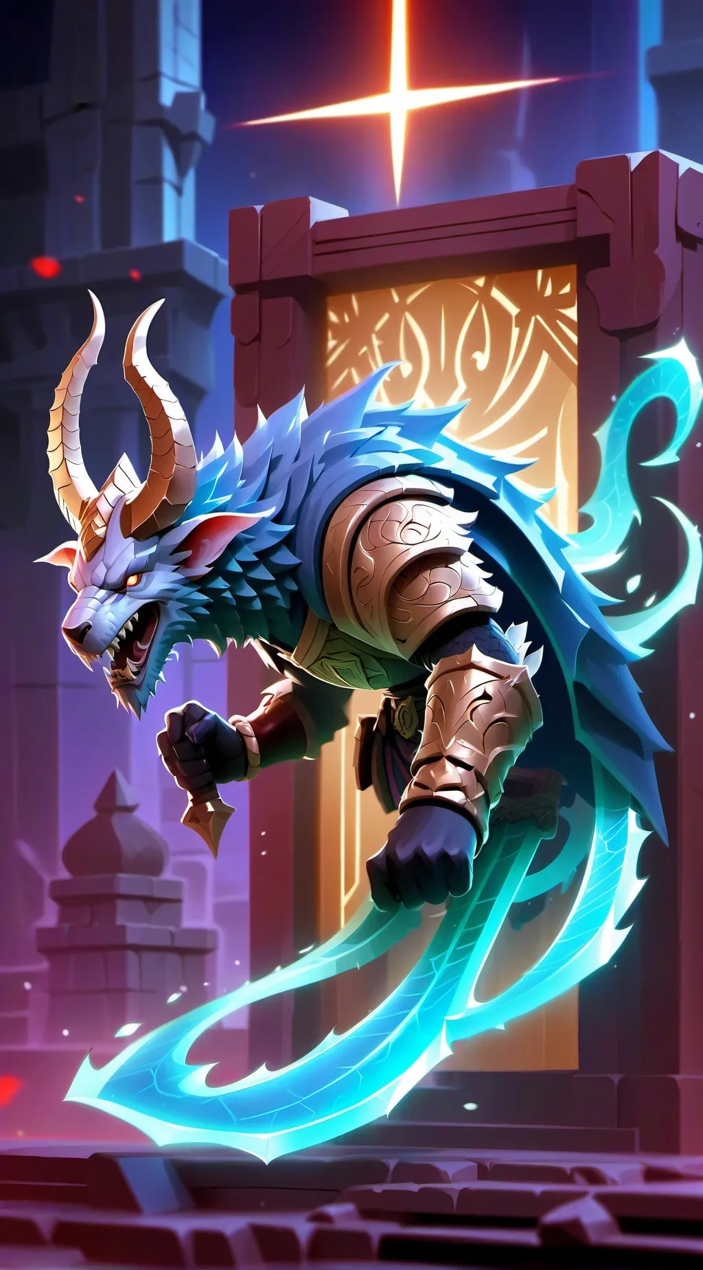 ai character: Wonder park background