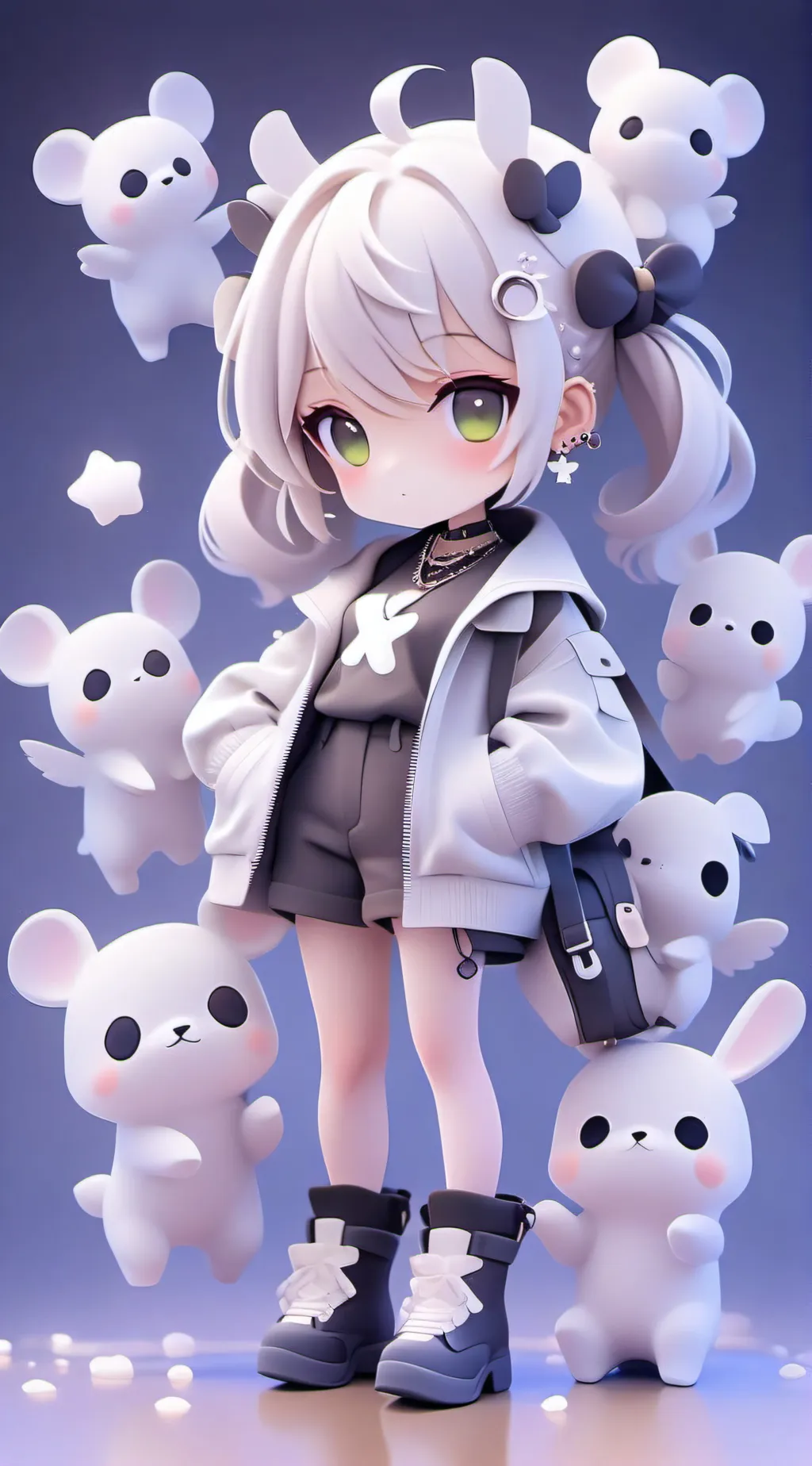 ai character: Eenie background