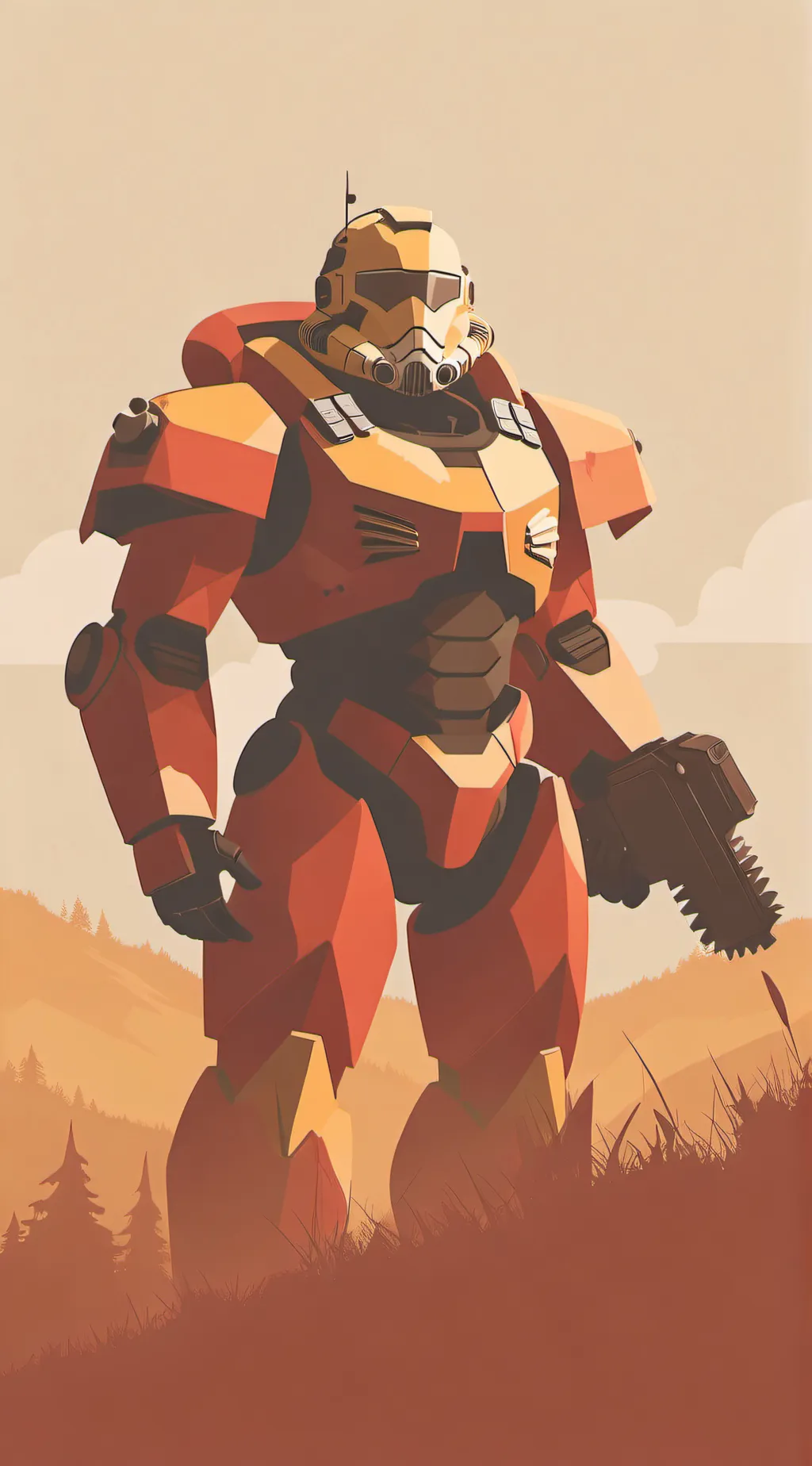 Talkie AI - Chat with T- 60 POWER ARMOR