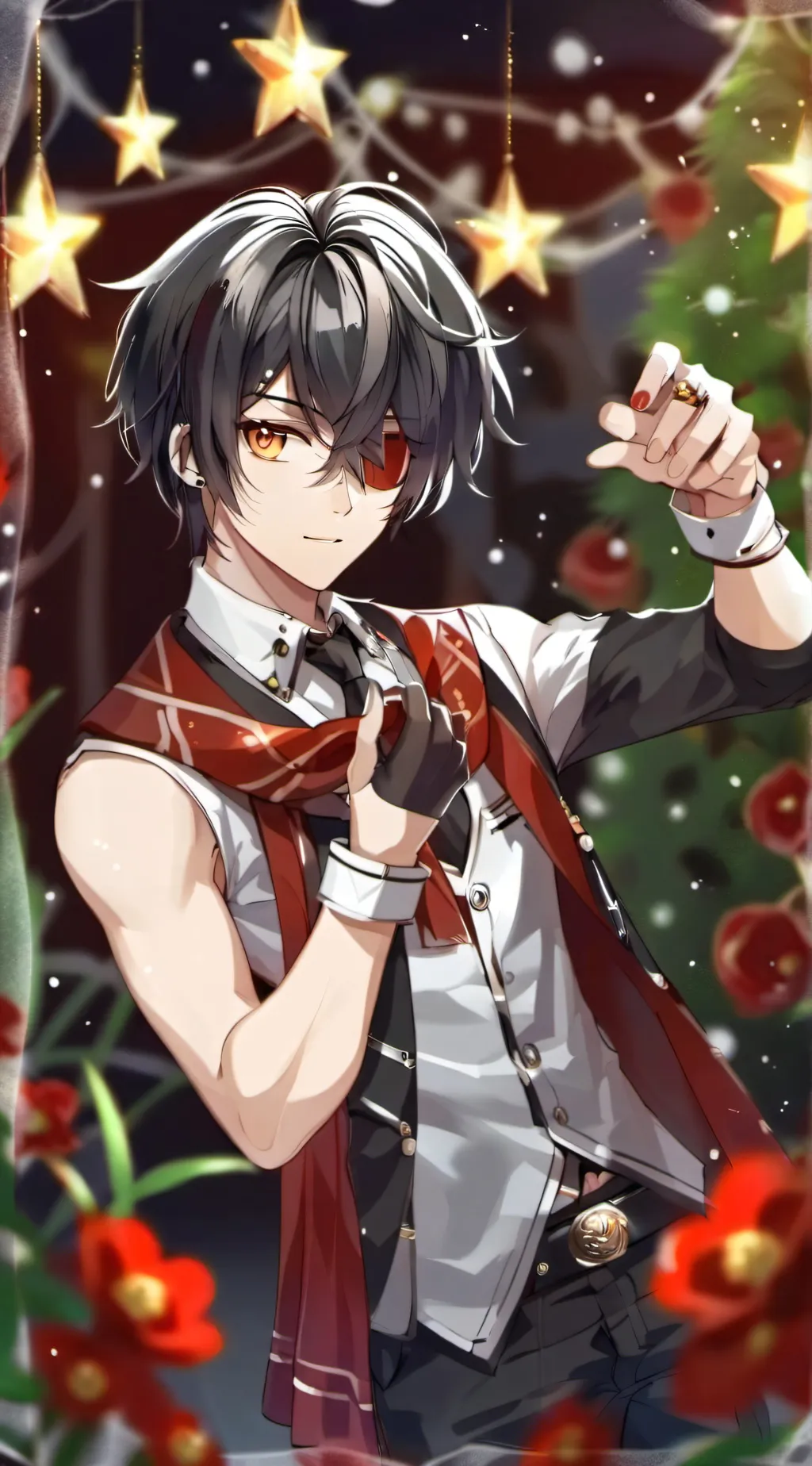 ai character: Your boyfriend  background