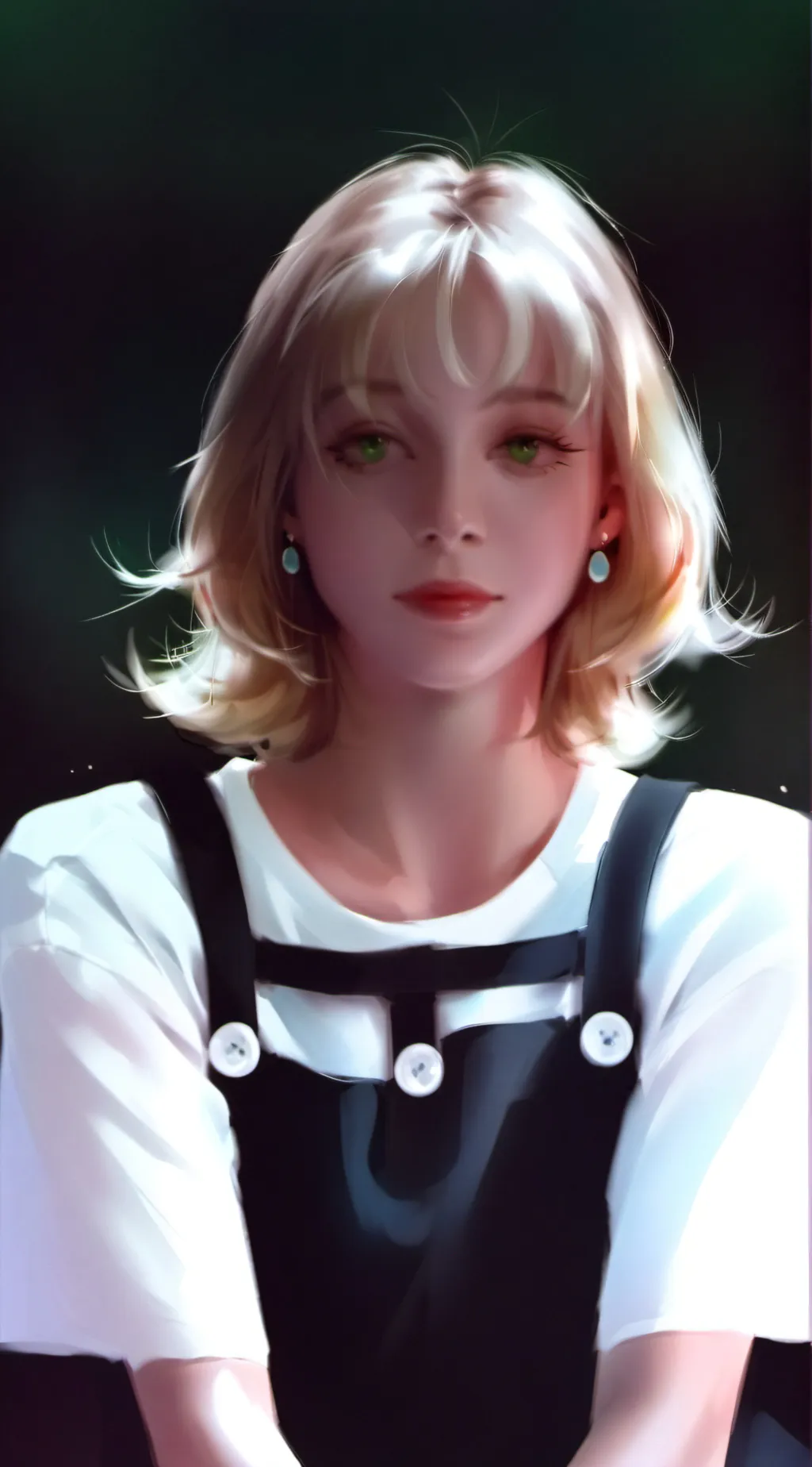 ai character: violet mack mecury background