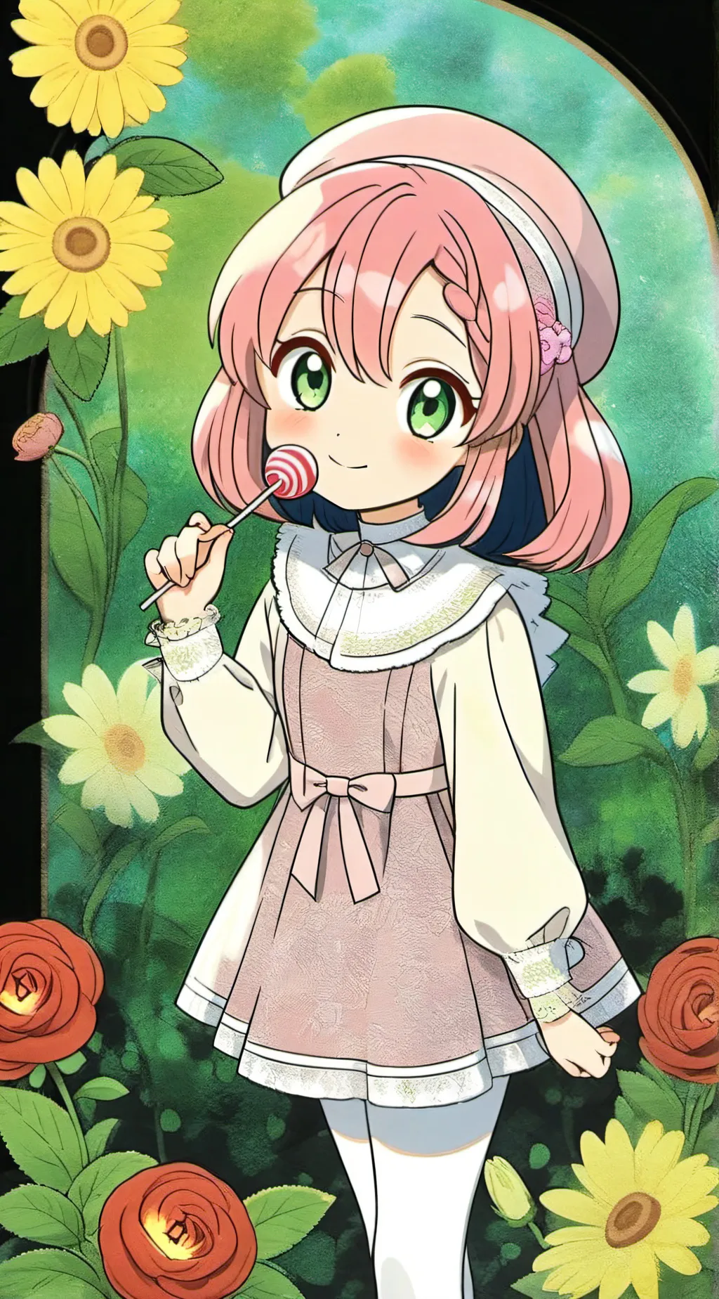 ai character: bratty child tia background