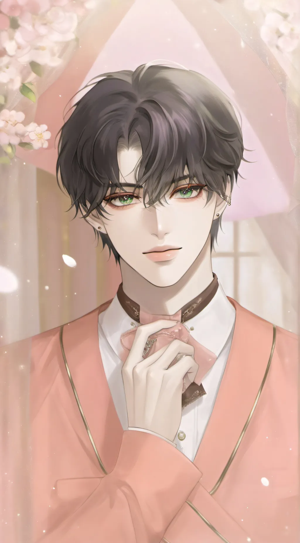 ai character: Levi… background