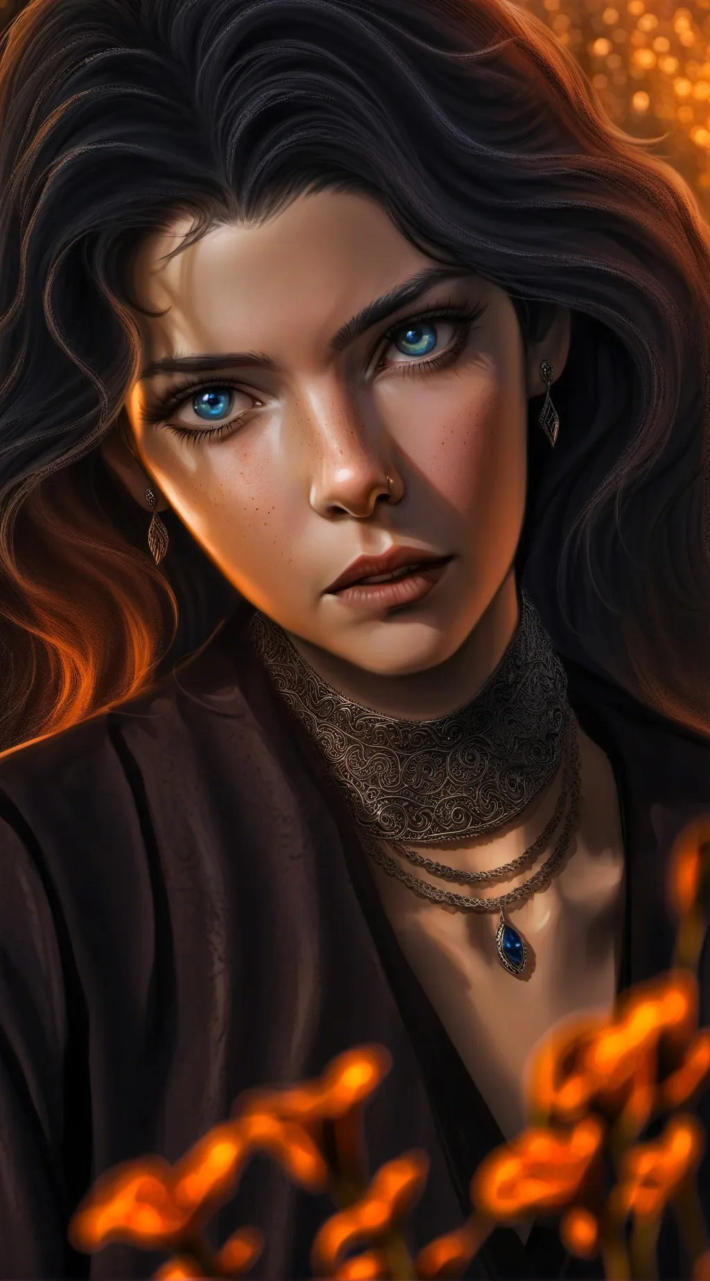 ai character: the future  background