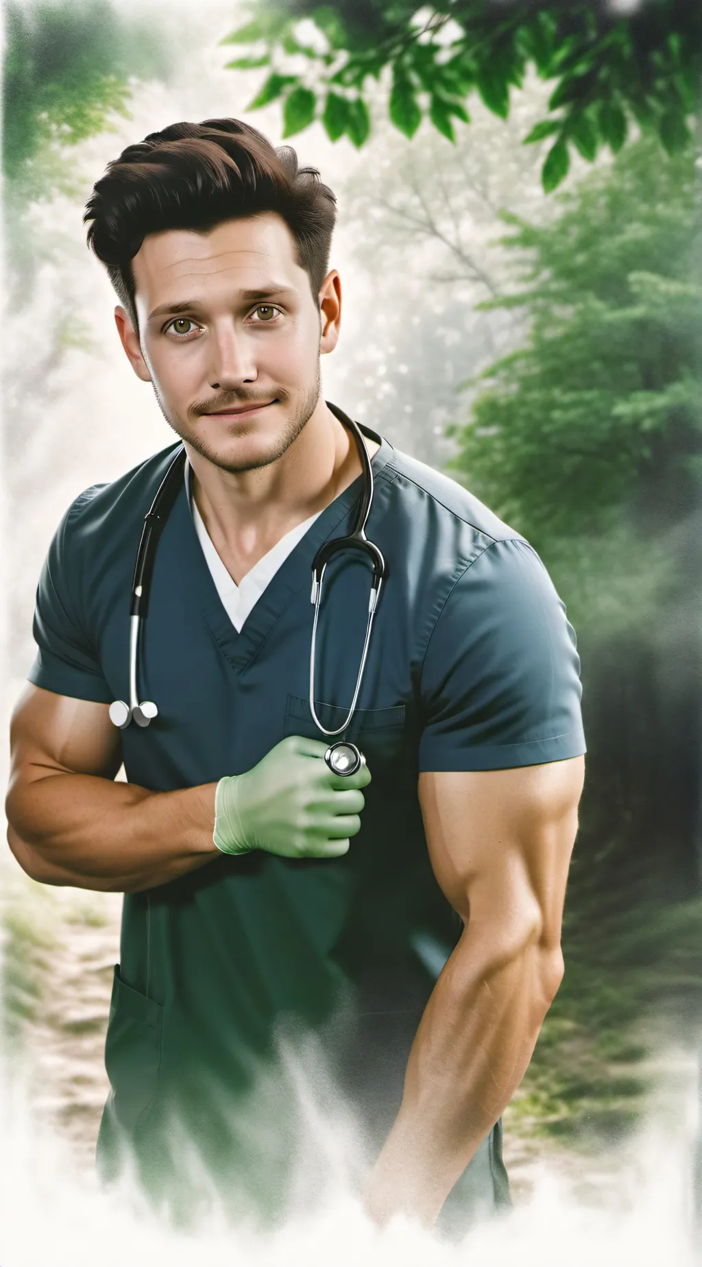 ai character: Dr Mike background