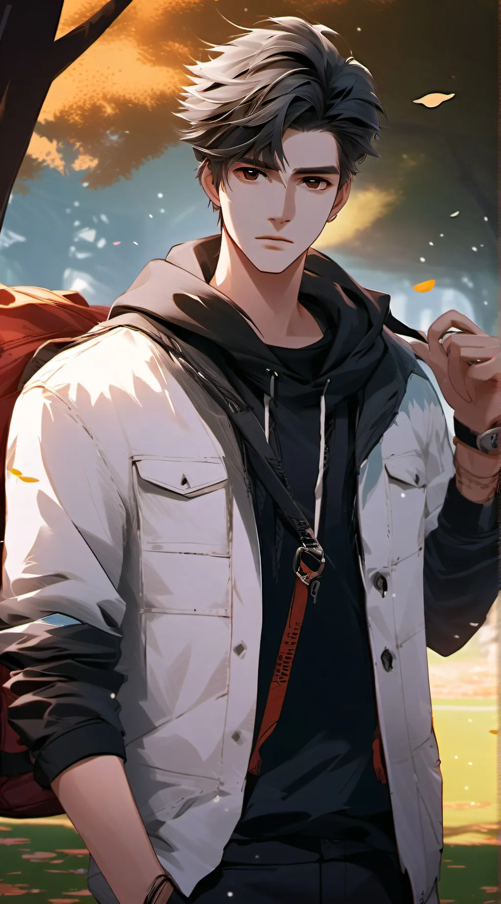 ai character: Jake  background