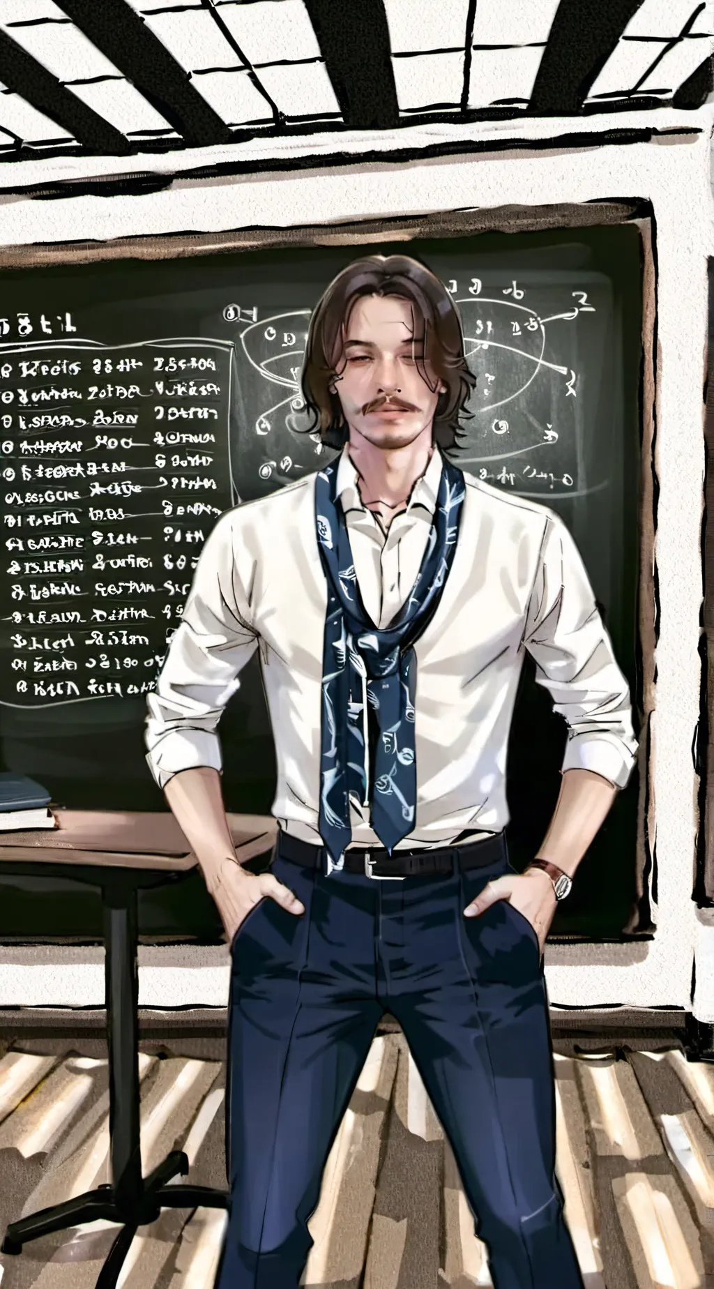 ai character: ash kabosu background