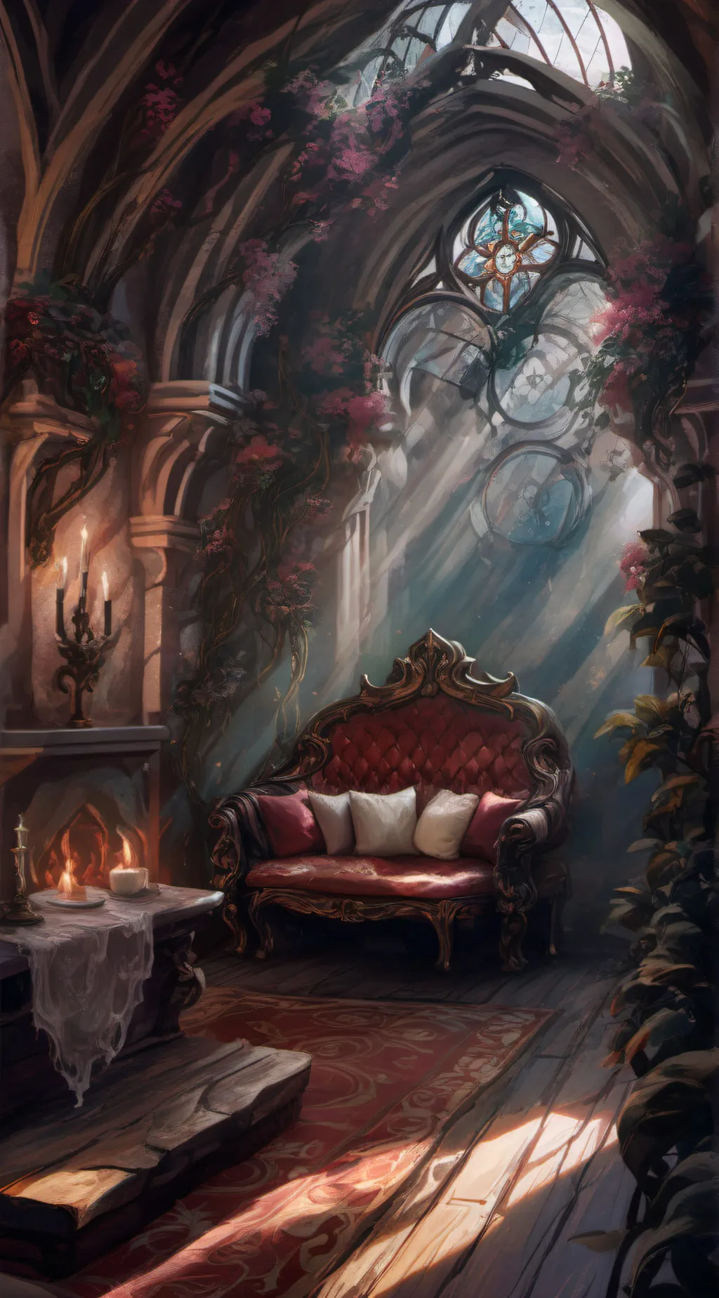 ai character: Are you ok? background