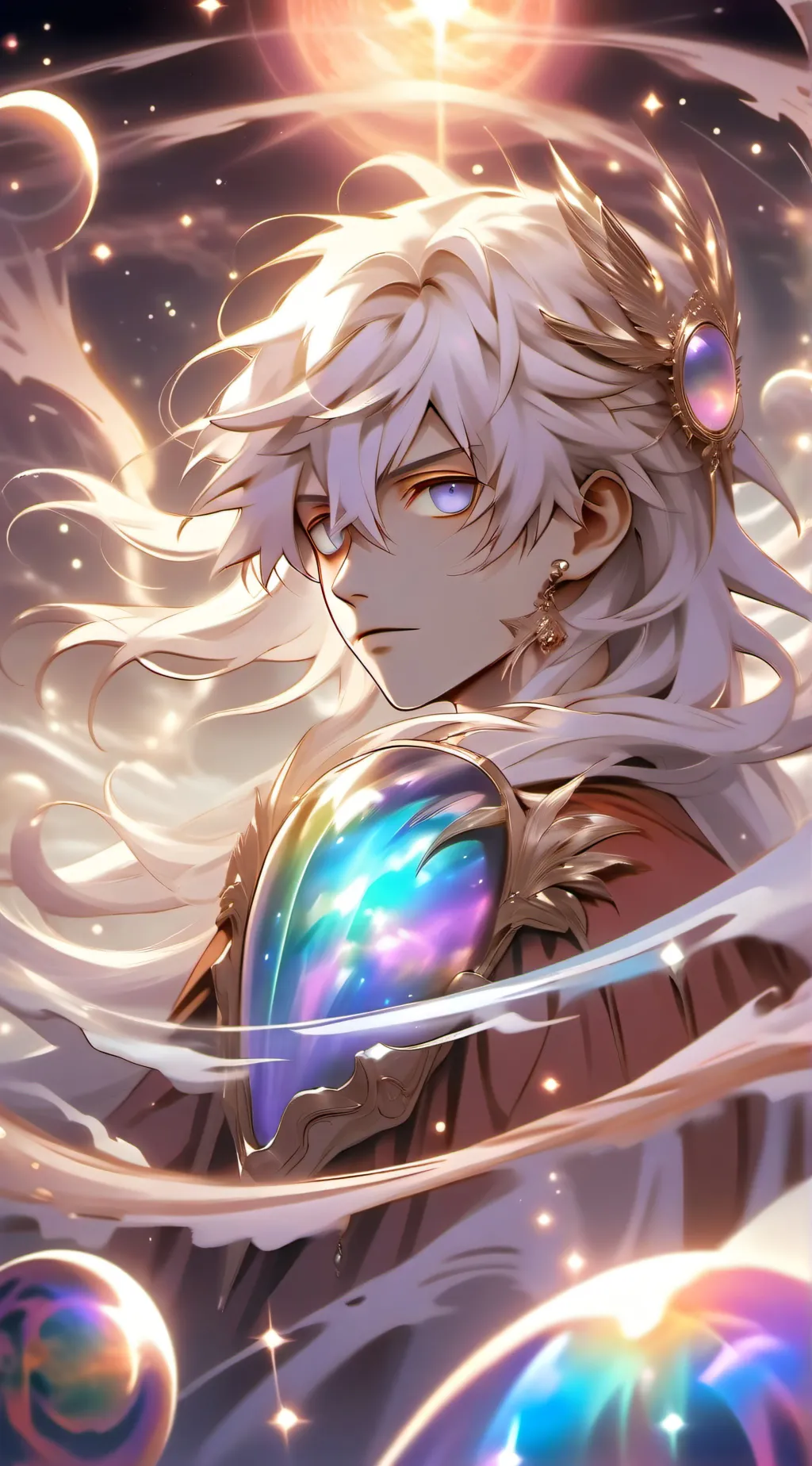 ai character: Leo background