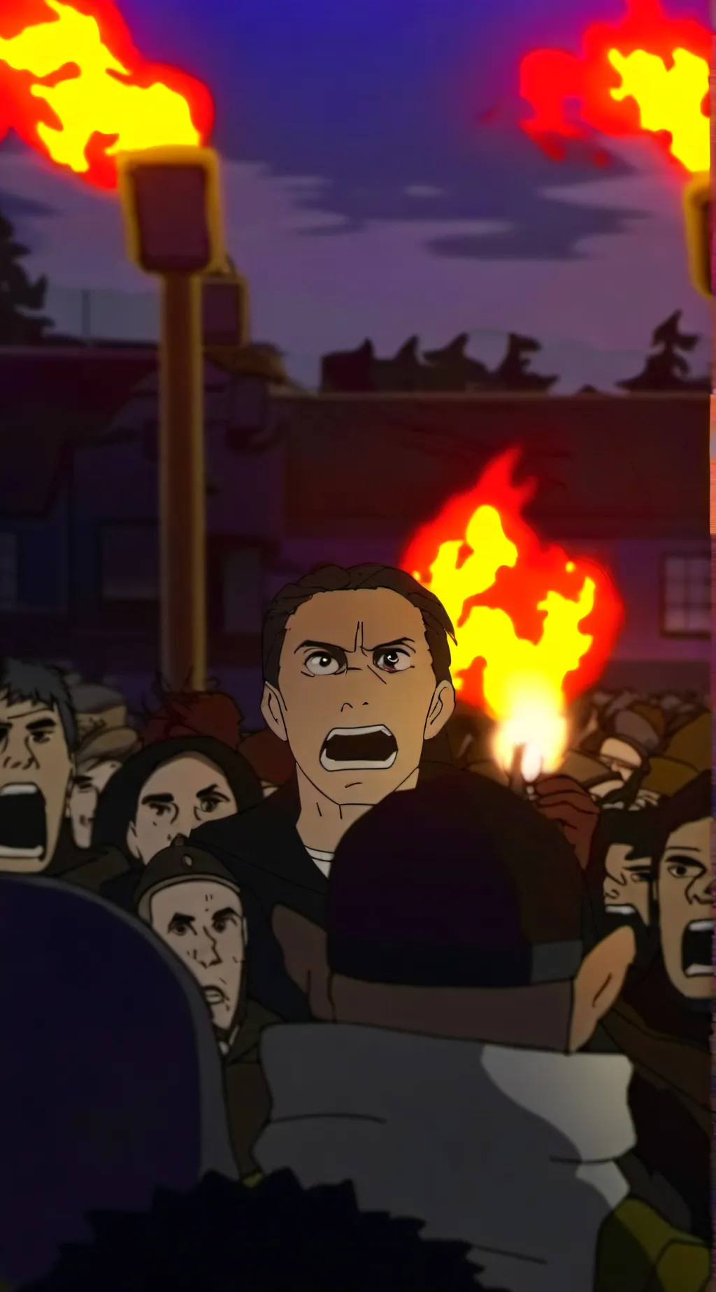 ai character: Village~vampire background