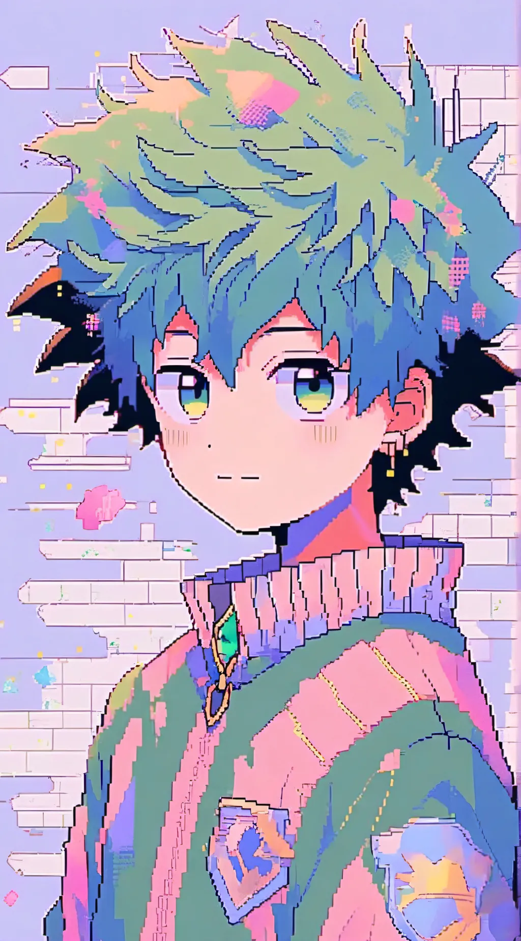 ai character: deku background